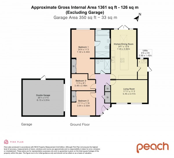 Floorplan for Bradwell Moor, Swindon, SN3