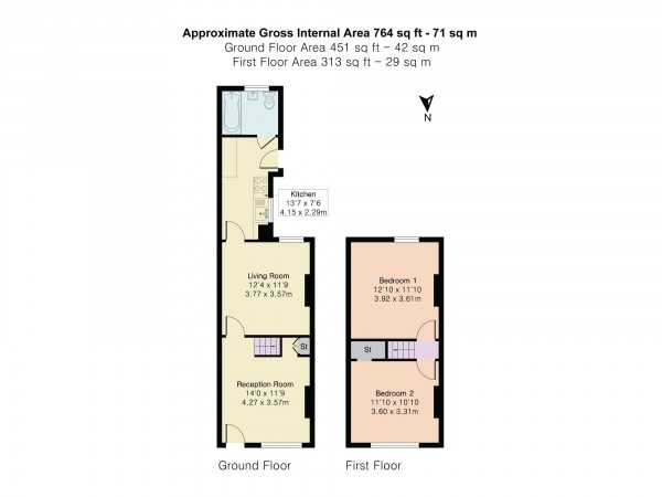 Floorplan for Hawkins Street, Swindon, SN2