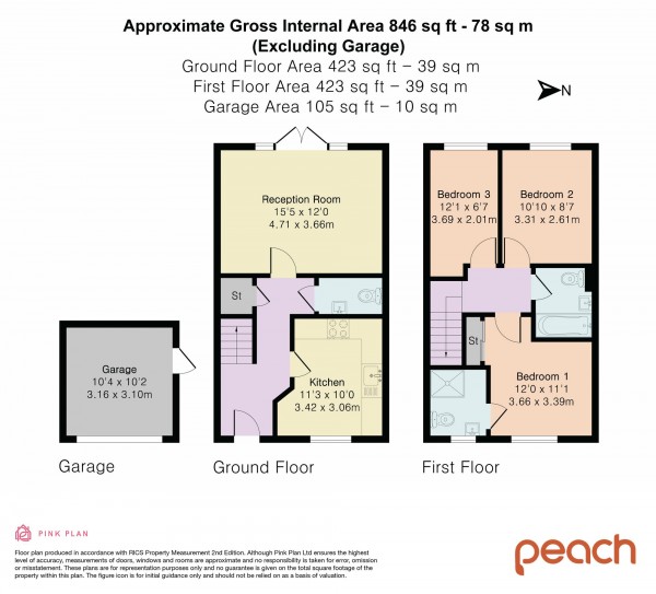 Floorplan for Cob Hill, Purton, SN5