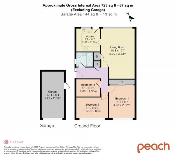Floorplan for Queenborough, Toothill, SN5