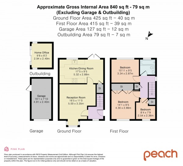 Floorplan for Beddington Court, Swindon, SN3