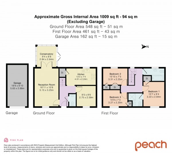Floorplan for The Thatchers, Swindon, SN25