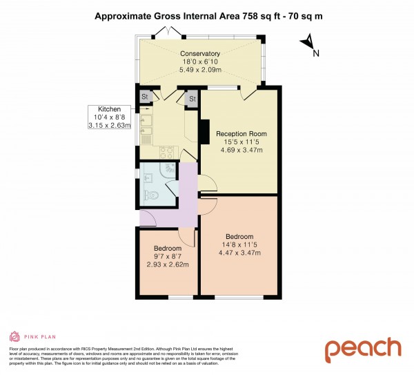 Floorplan for The Broadway, Swindon, SN25