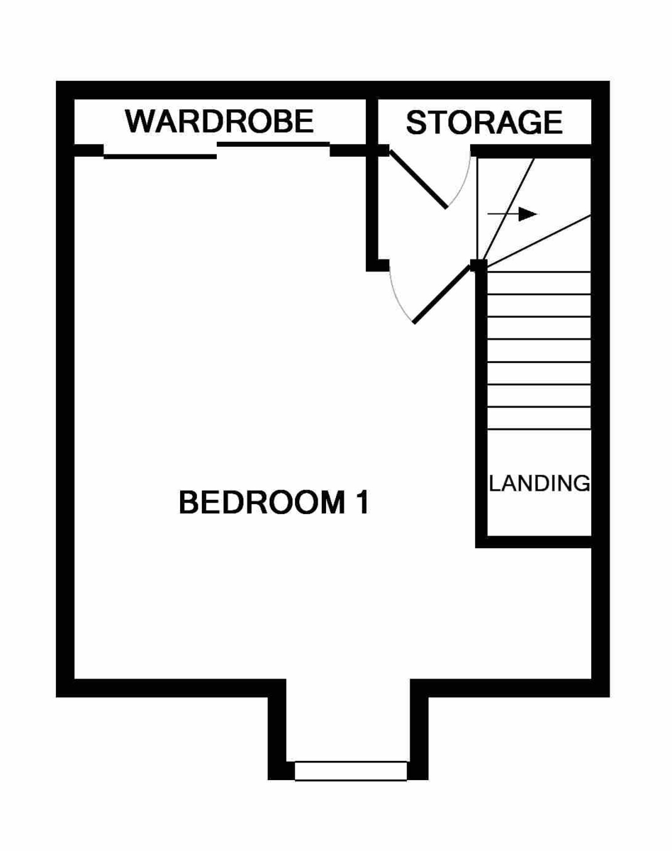 Floorplan for Dart Close, St. Ives, Cambridgeshire