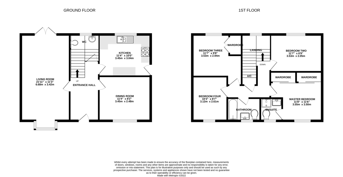 Floorplan for Provence Road, Huntingdon