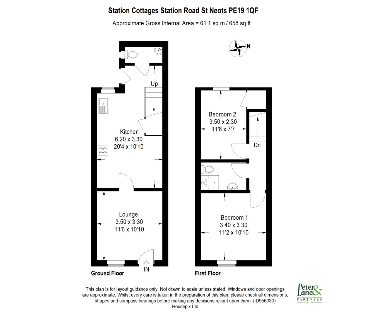 Floorplan for Station Road, St Neots, Cambridgeshire