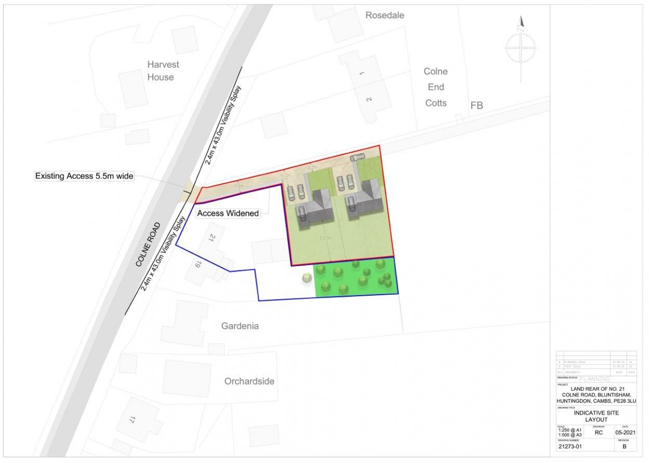 Colne Road, Bluntisham, Huntingdon