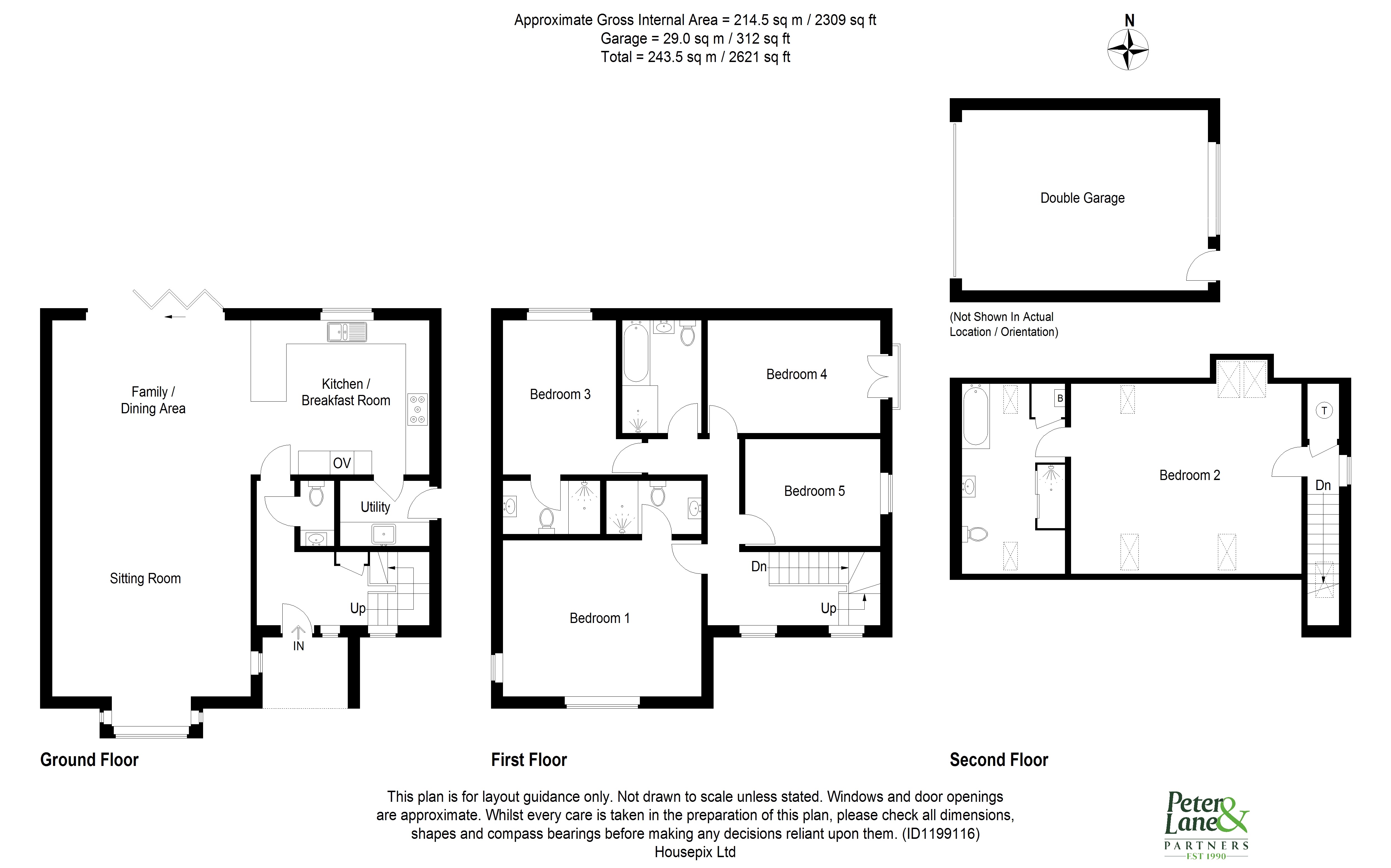 Floorplan for Brampton, Huntingdon