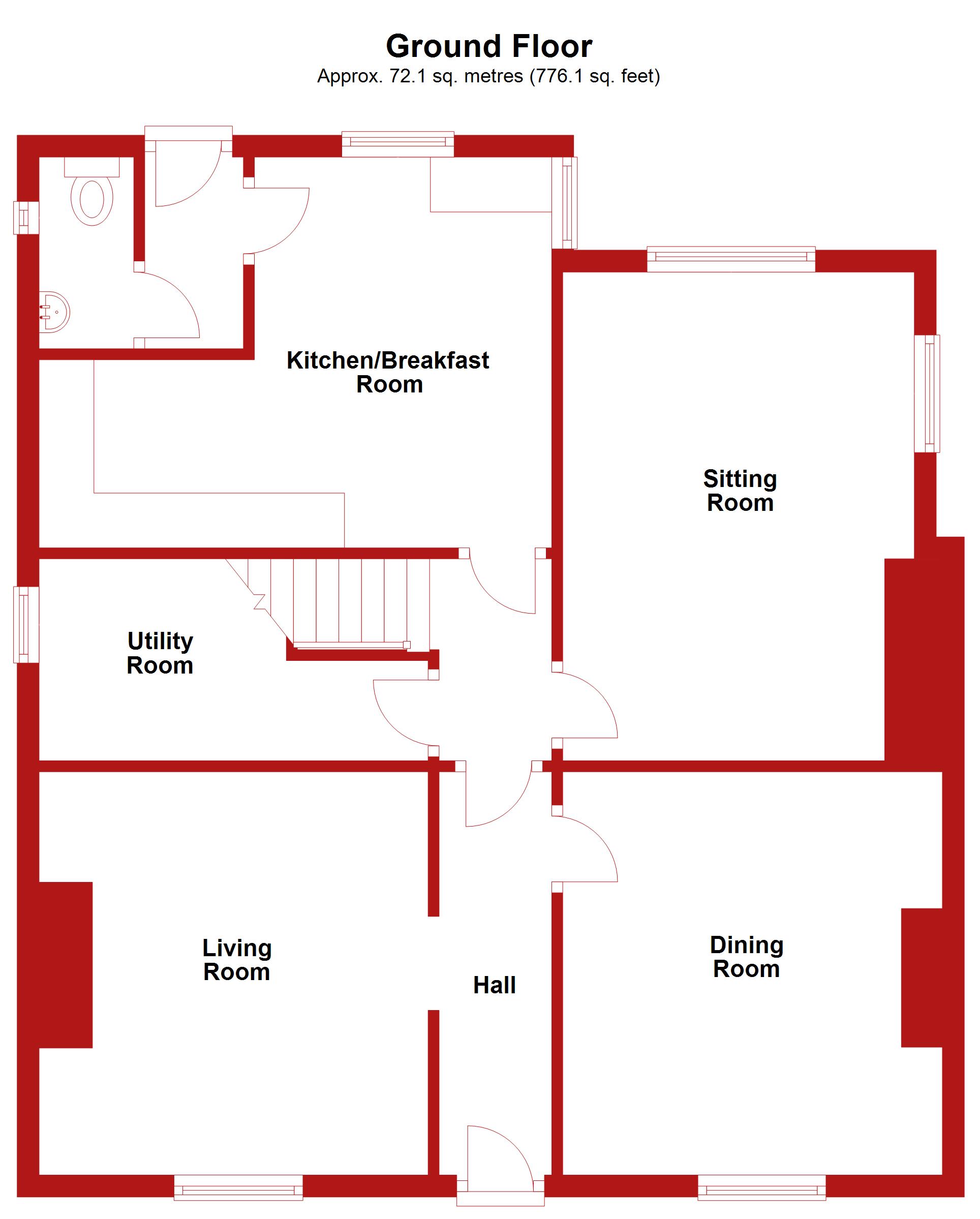 Floorplan for Warboys, Huntingdon