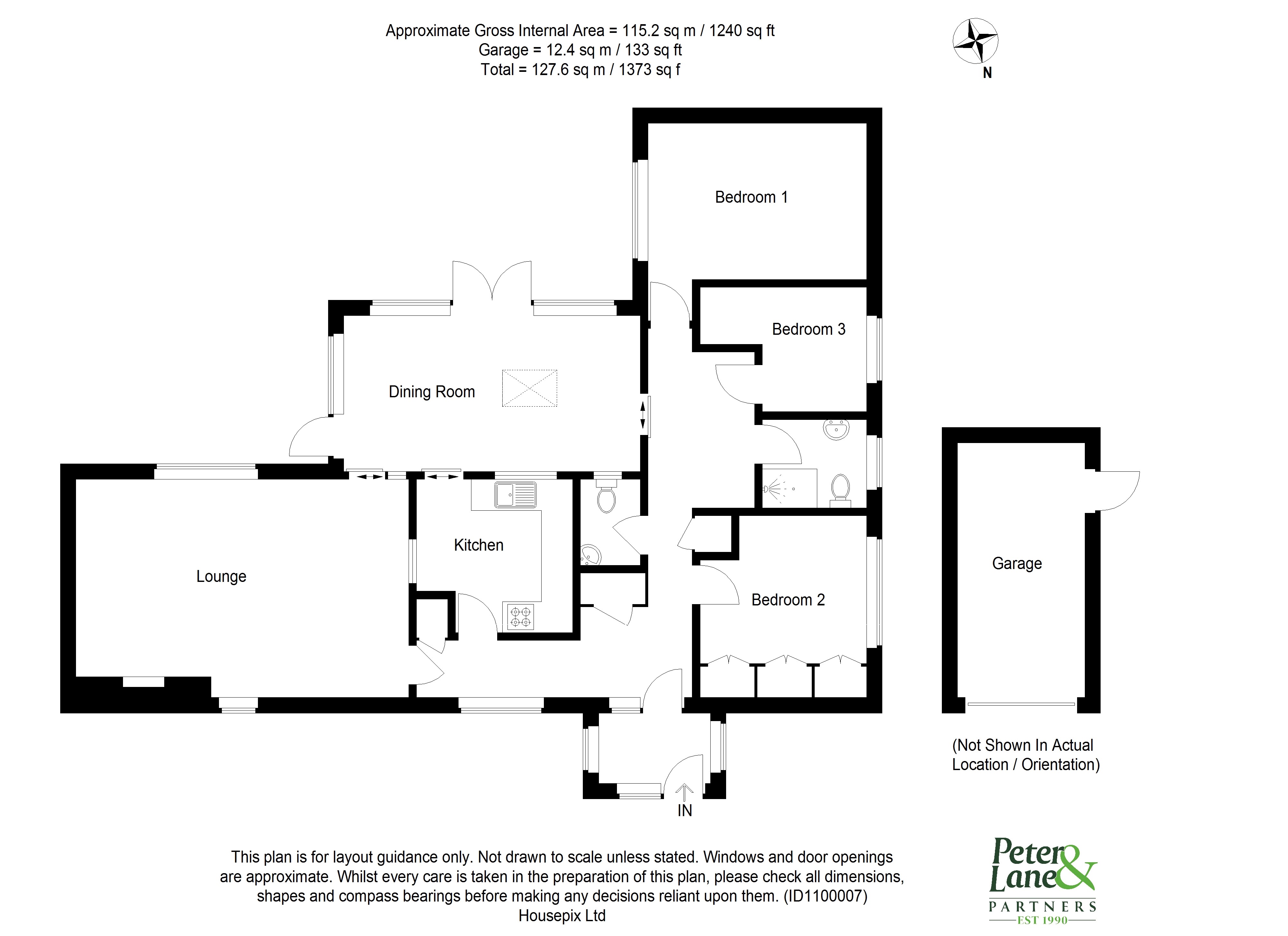 Floorplan for Wyton, Huntingdon