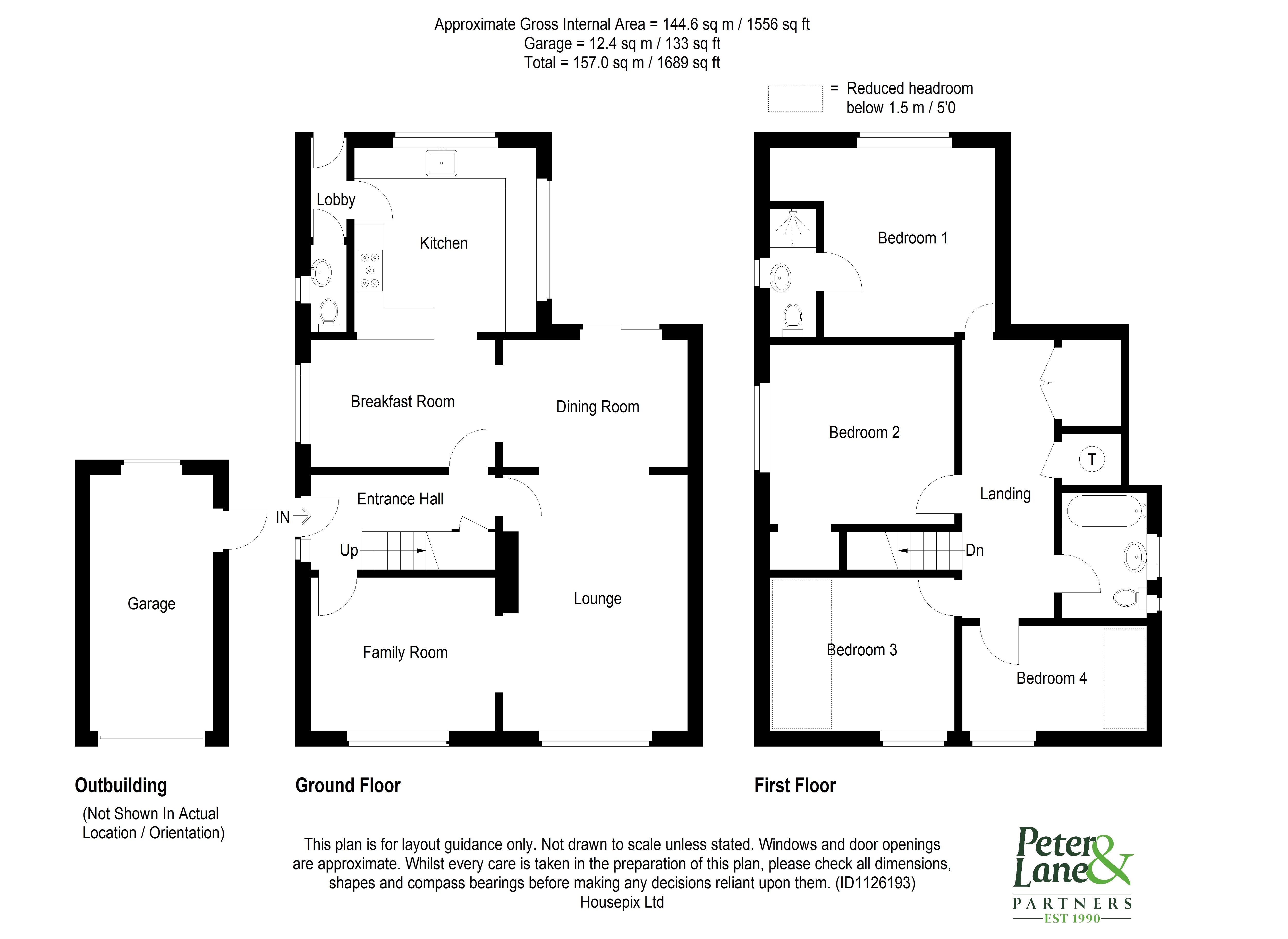 Floorplan for Fenstanton, Huntingdon