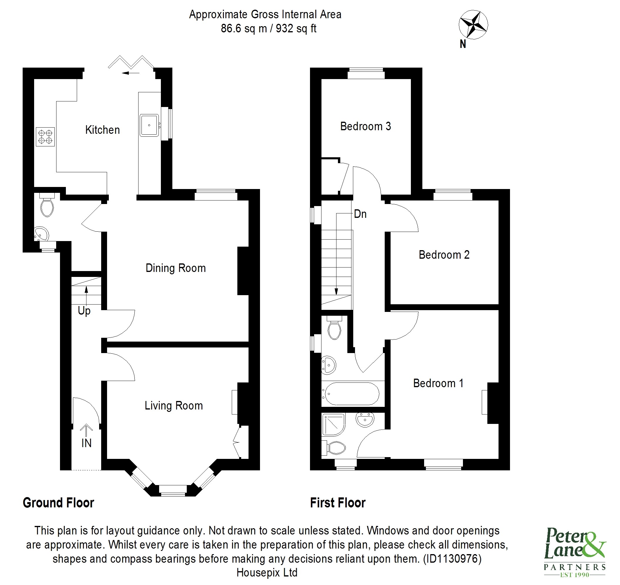 Floorplan for Godmanchester, Huntingdon