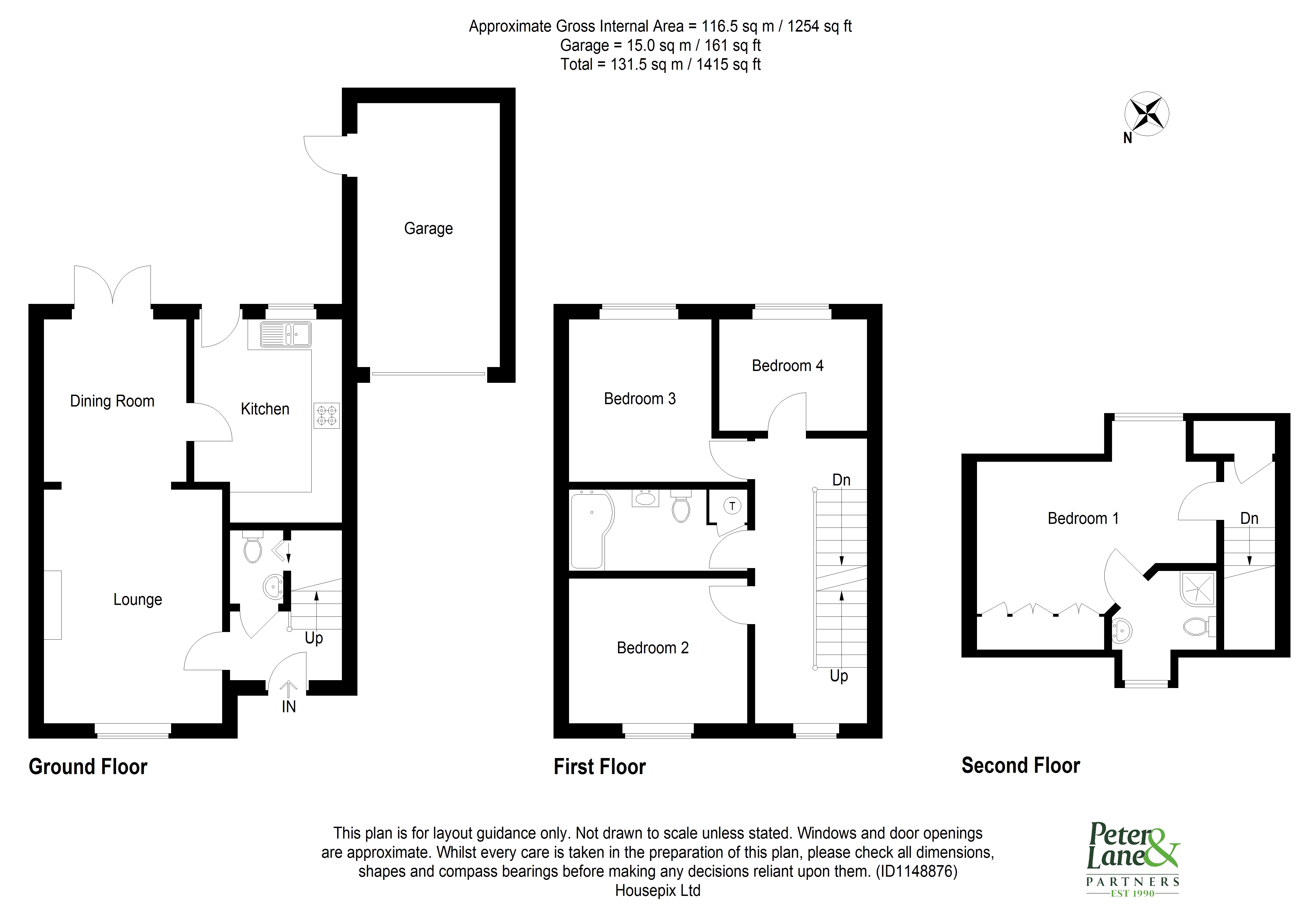Floorplan for Buckden, Huntingdon