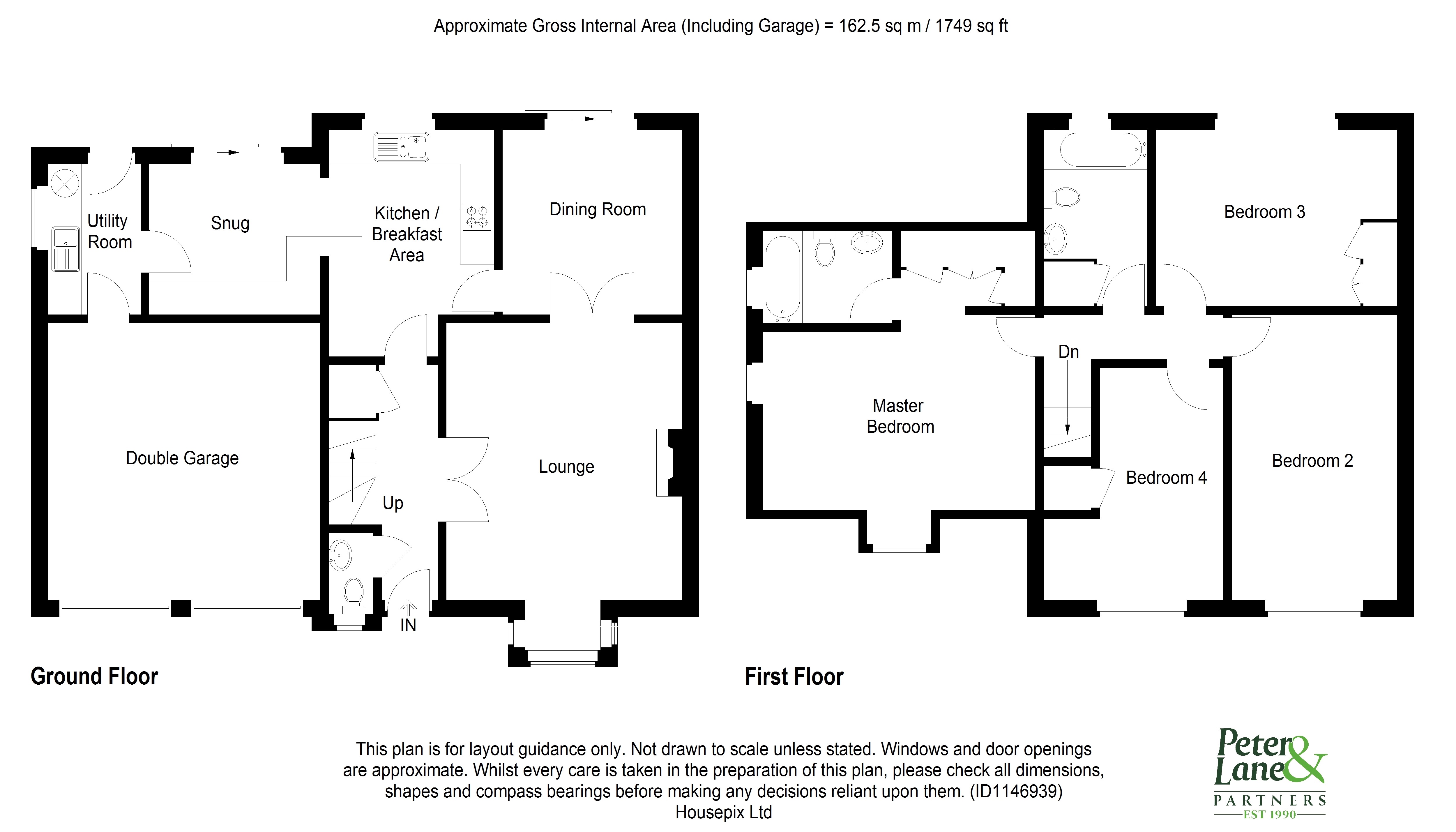 Floorplan for Hilton, Huntingdon