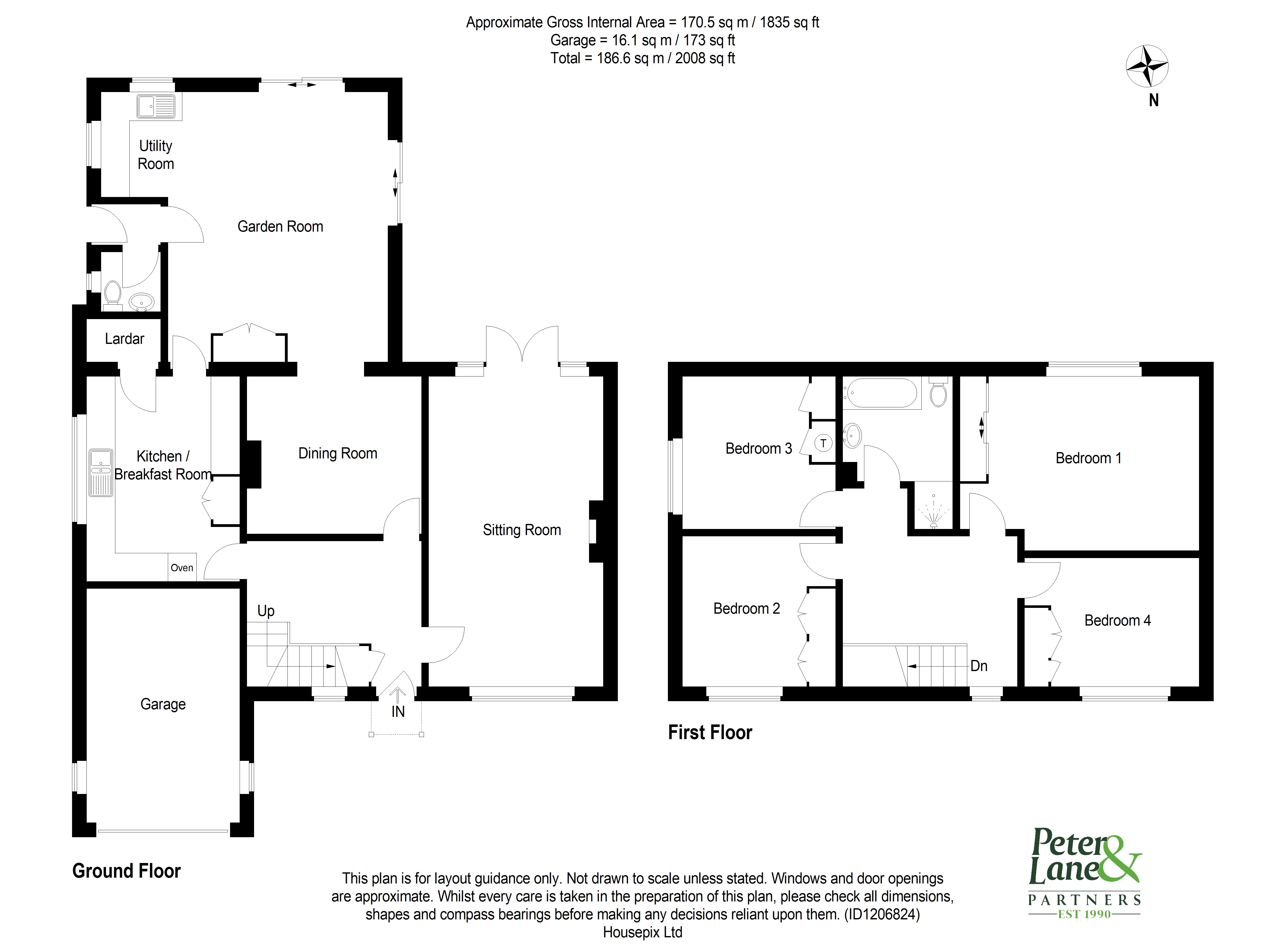 Floorplan for Ramsey, Huntingdon