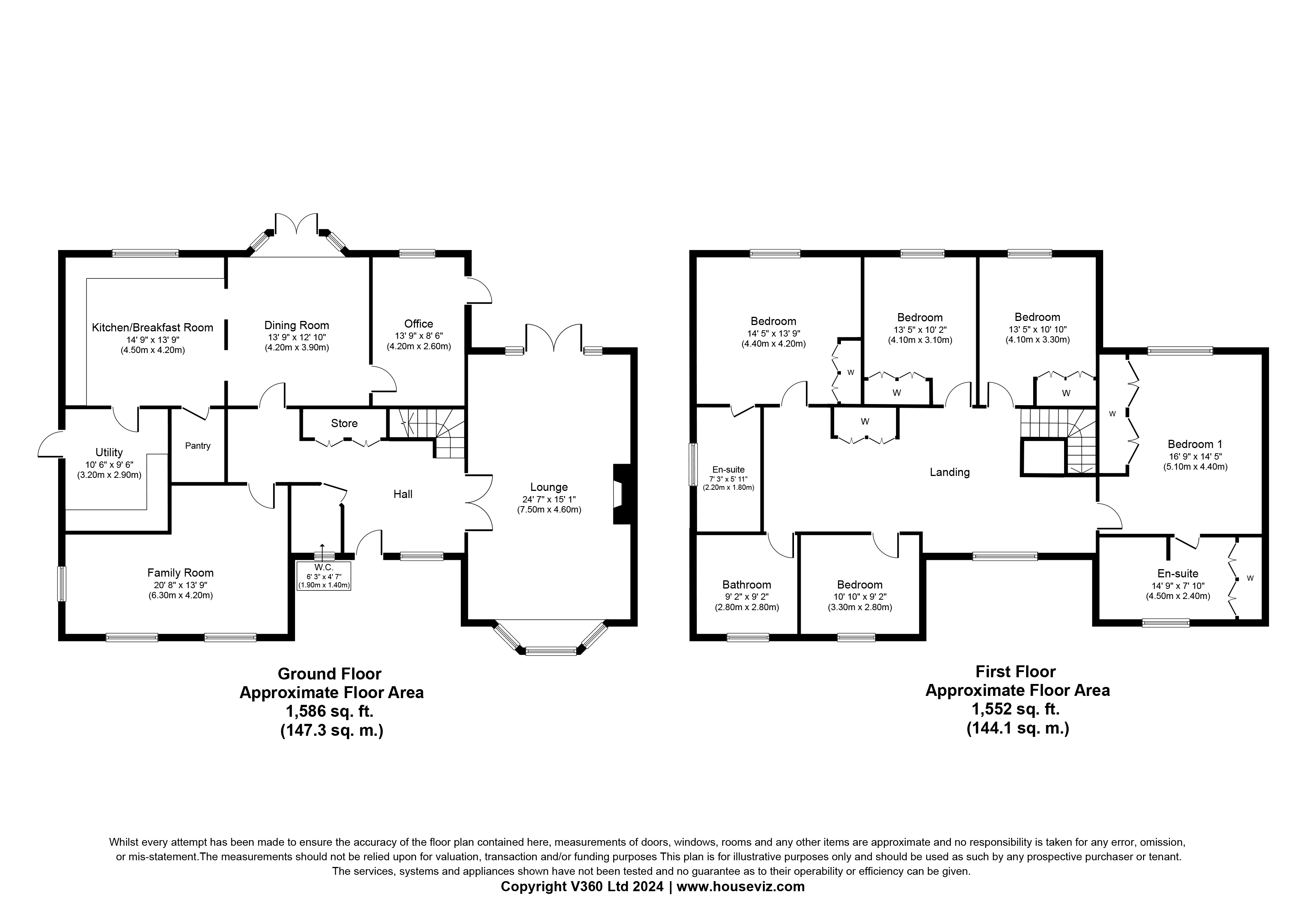 Floorplan for Hartford, Huntingdon