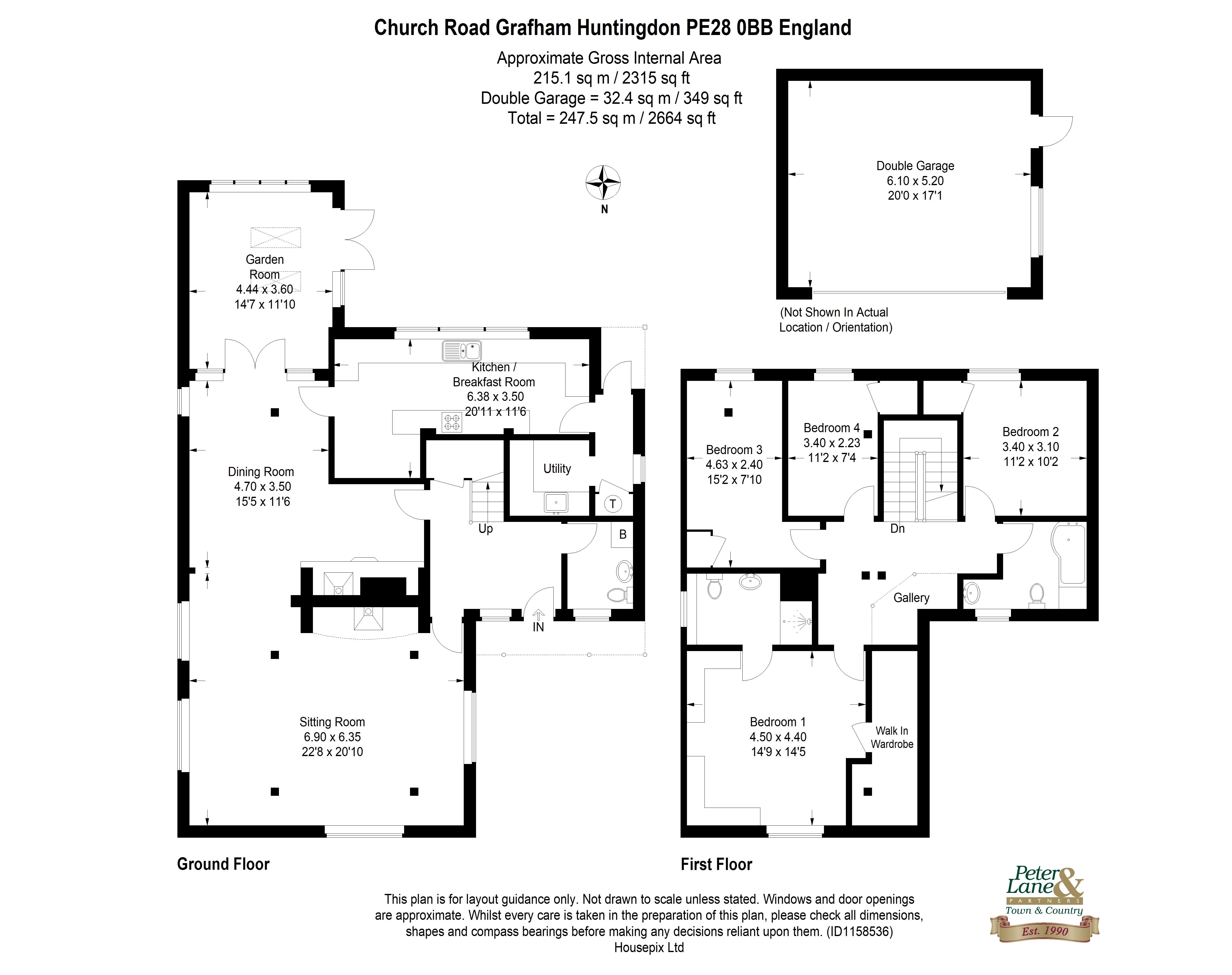 Floorplan for Grafham, Huntingdon, Cambridgeshire