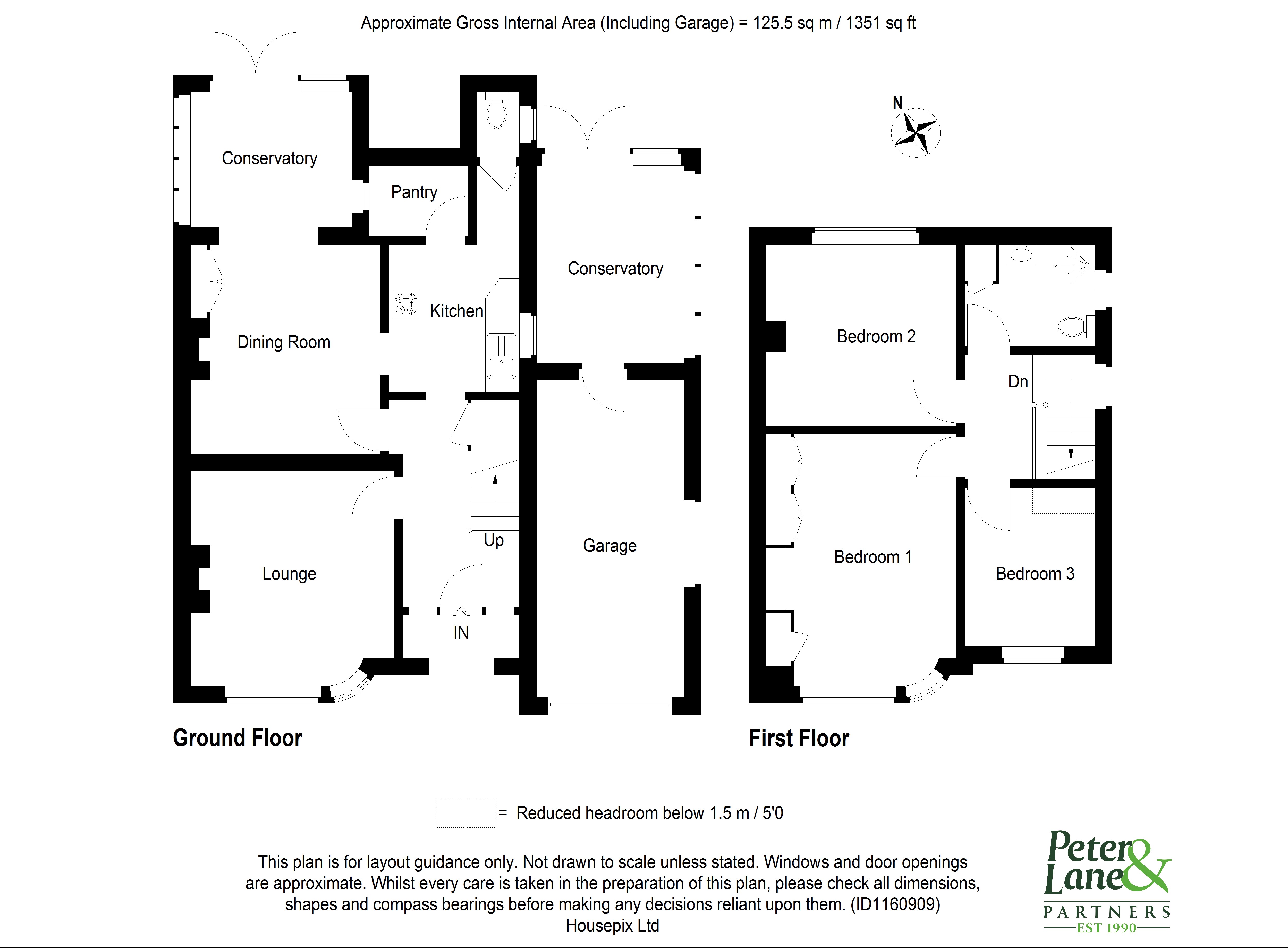 Floorplan for Brampton, Huntingdon