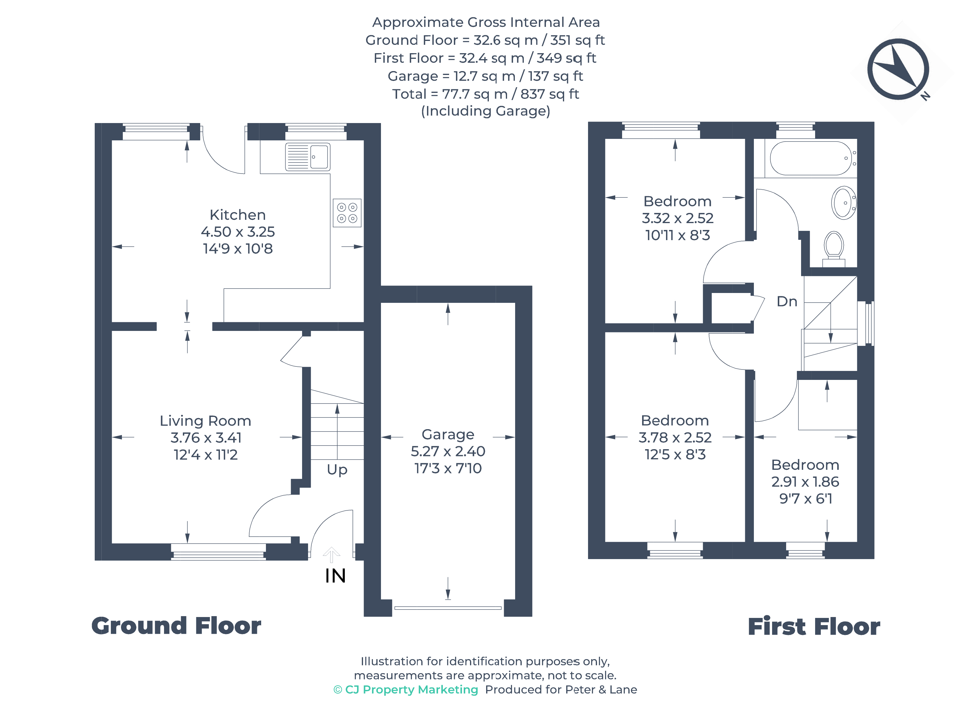 Floorplan for Eynesbury, St Neots, Cambridgeshire