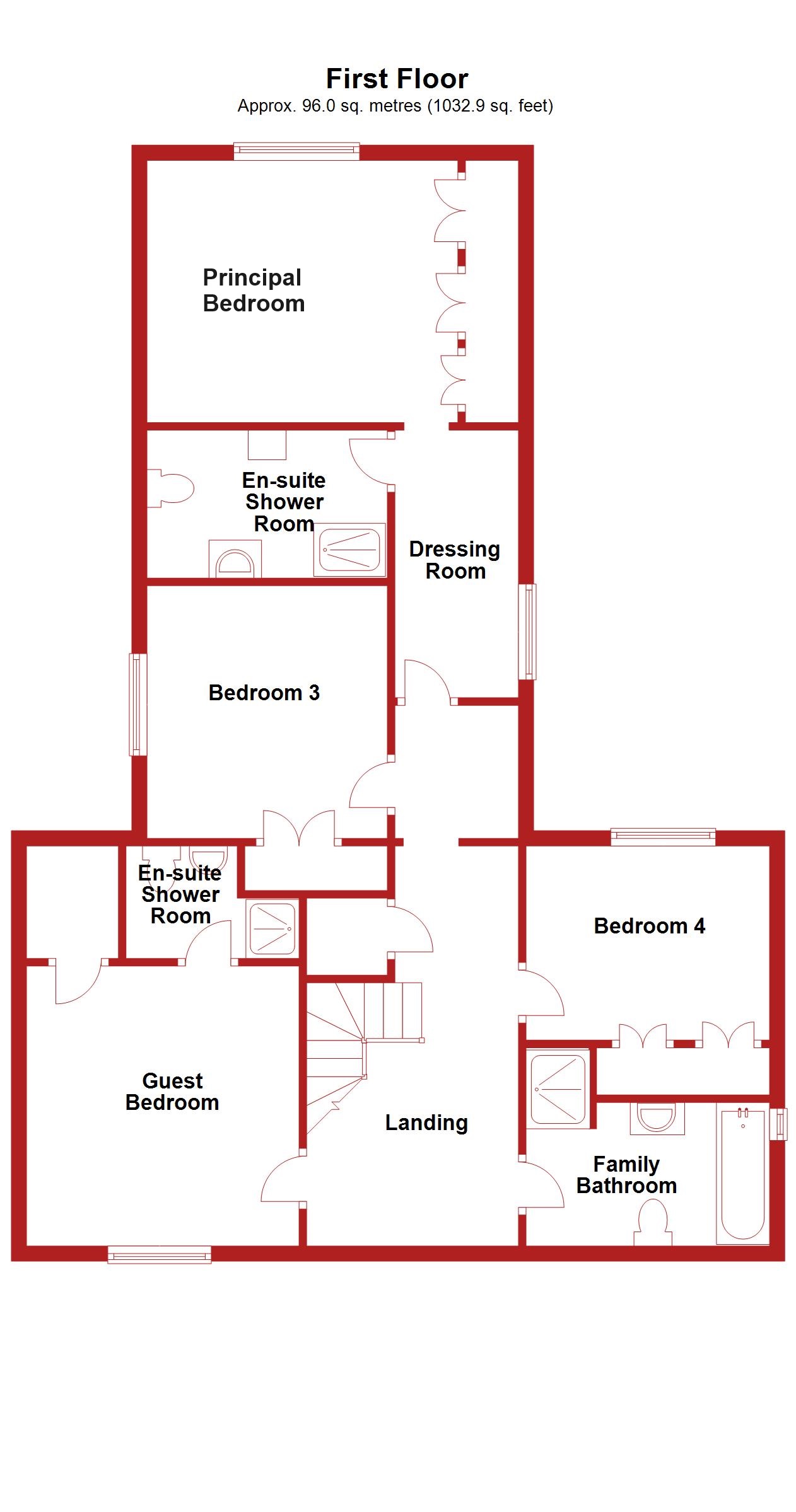 Floorplan for Abbots Ripton, Huntingdon