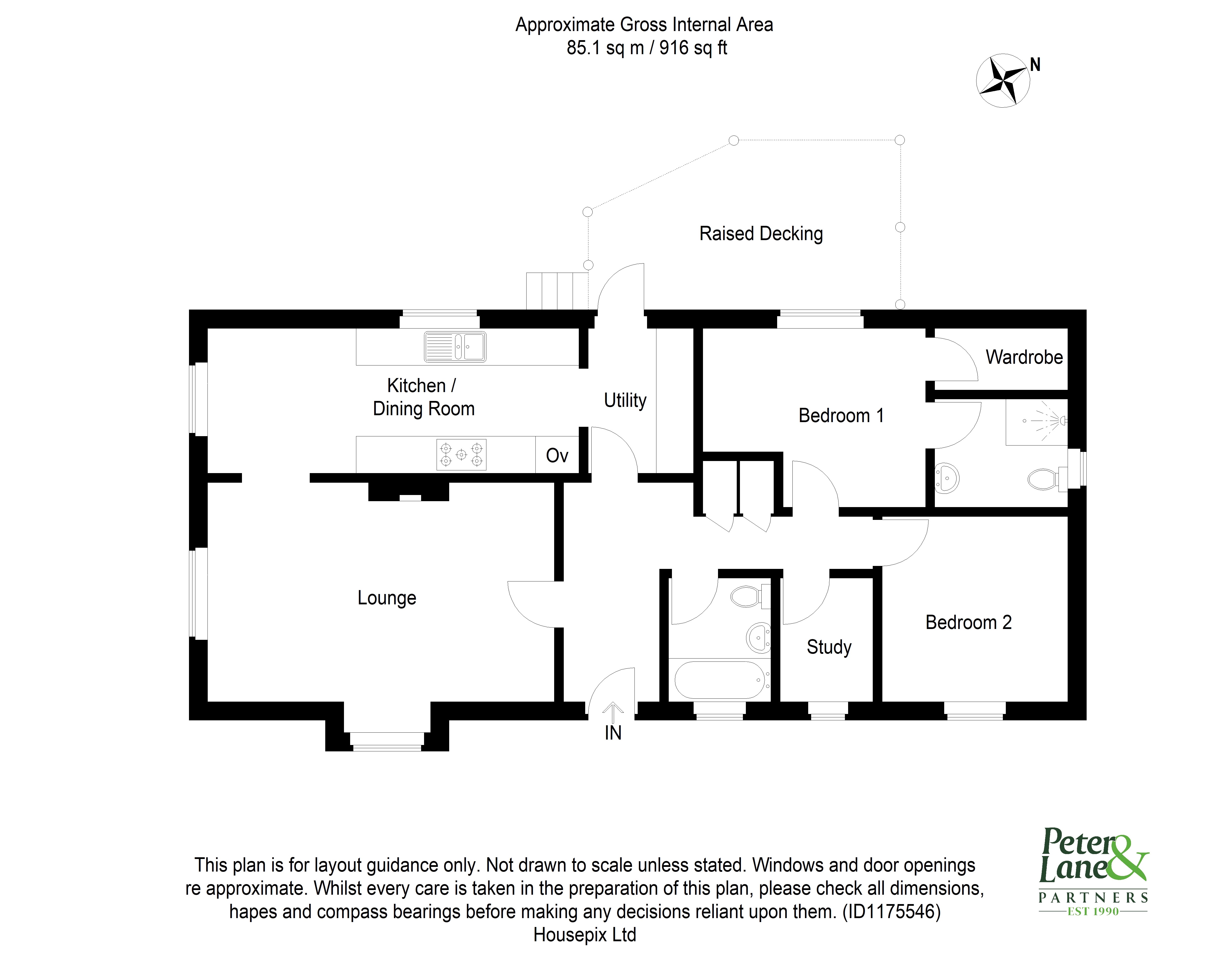 Floorplan for Buckden, Huntingdon