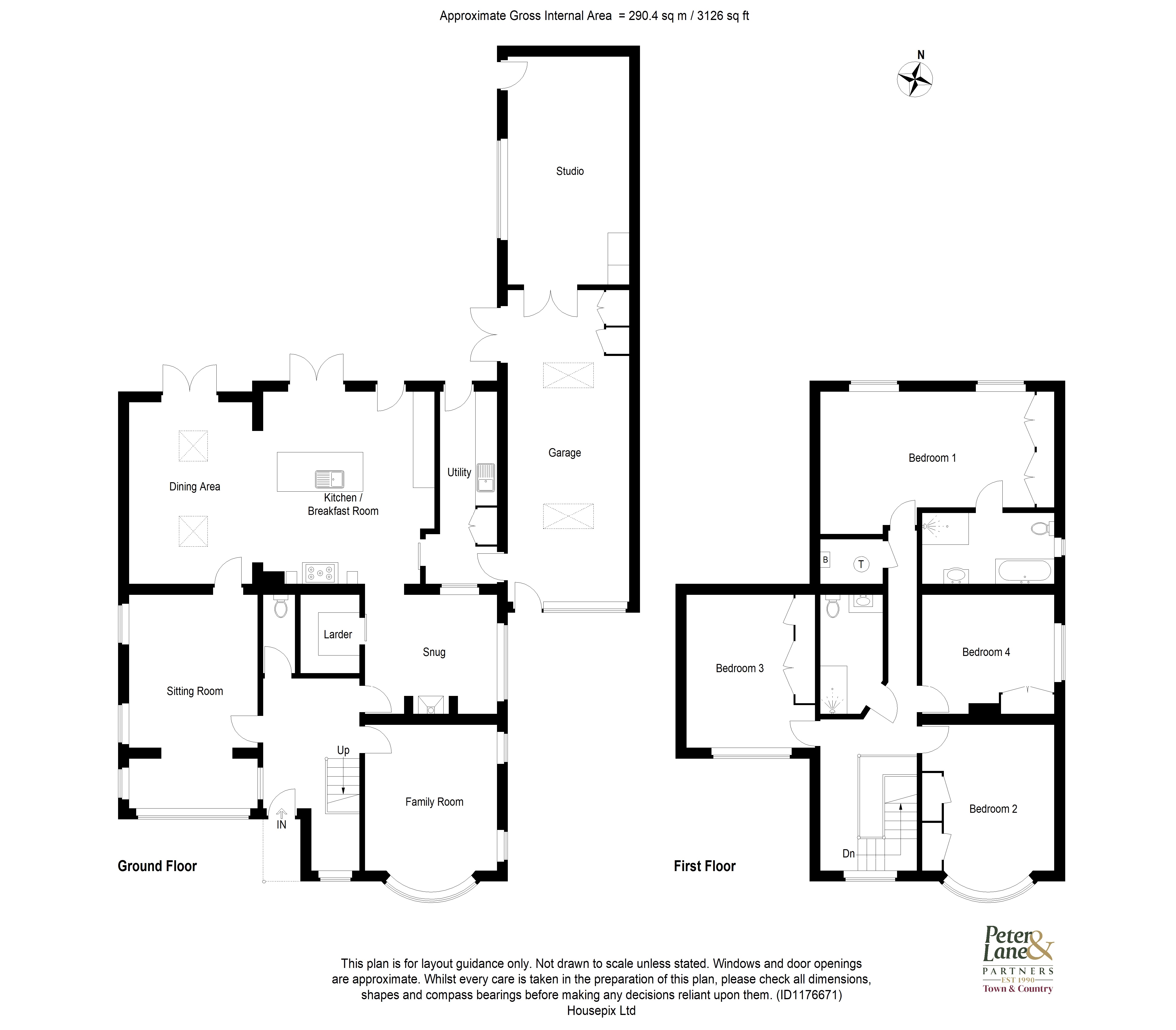 Floorplan for Ramsey, Huntingdon