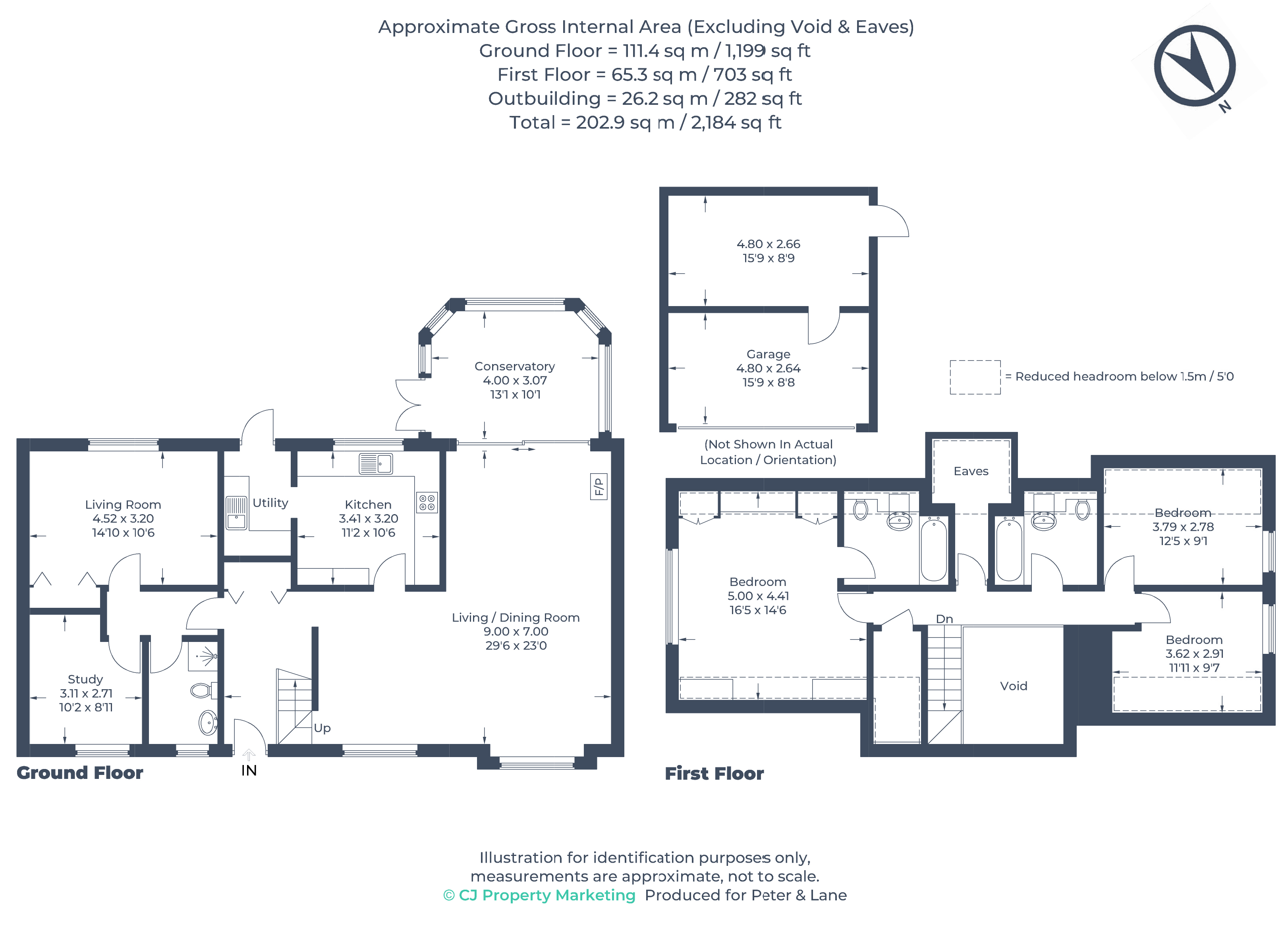 Floorplan for Roxton, Bedford