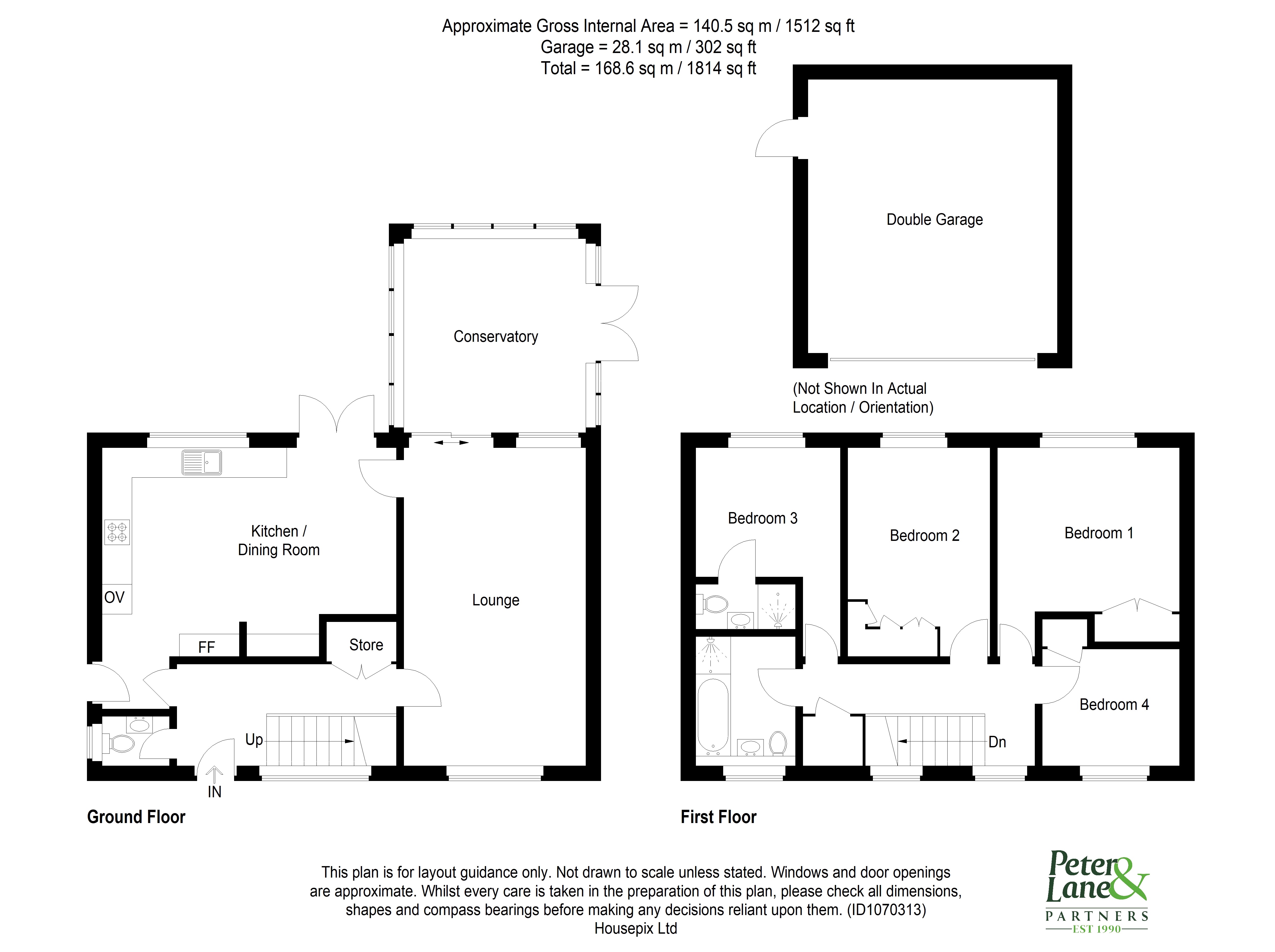 Floorplan for Buckden, Huntingdon