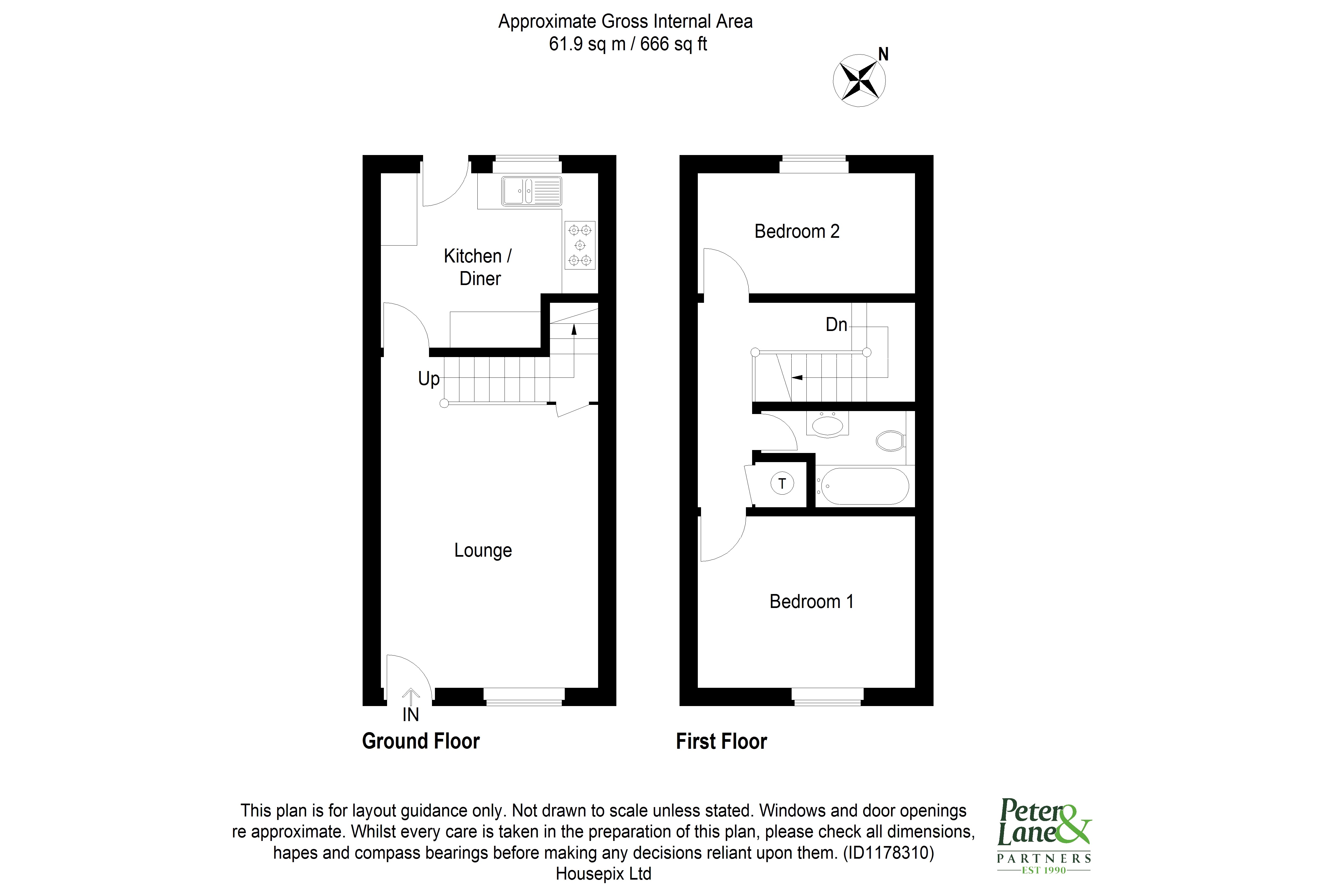 Floorplan for Godmanchester, Huntingdon