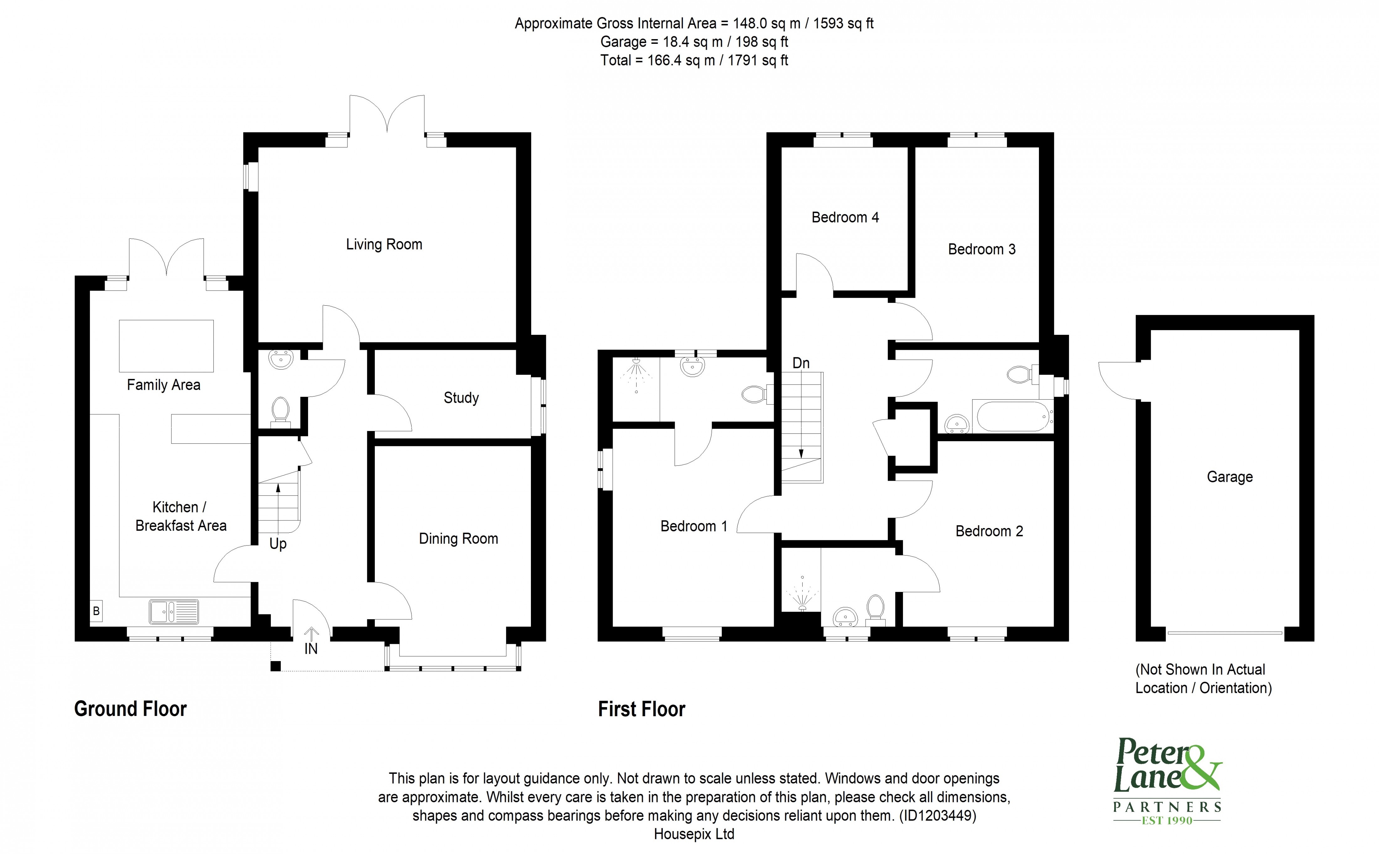 Floorplan for Warboys, Huntingdon