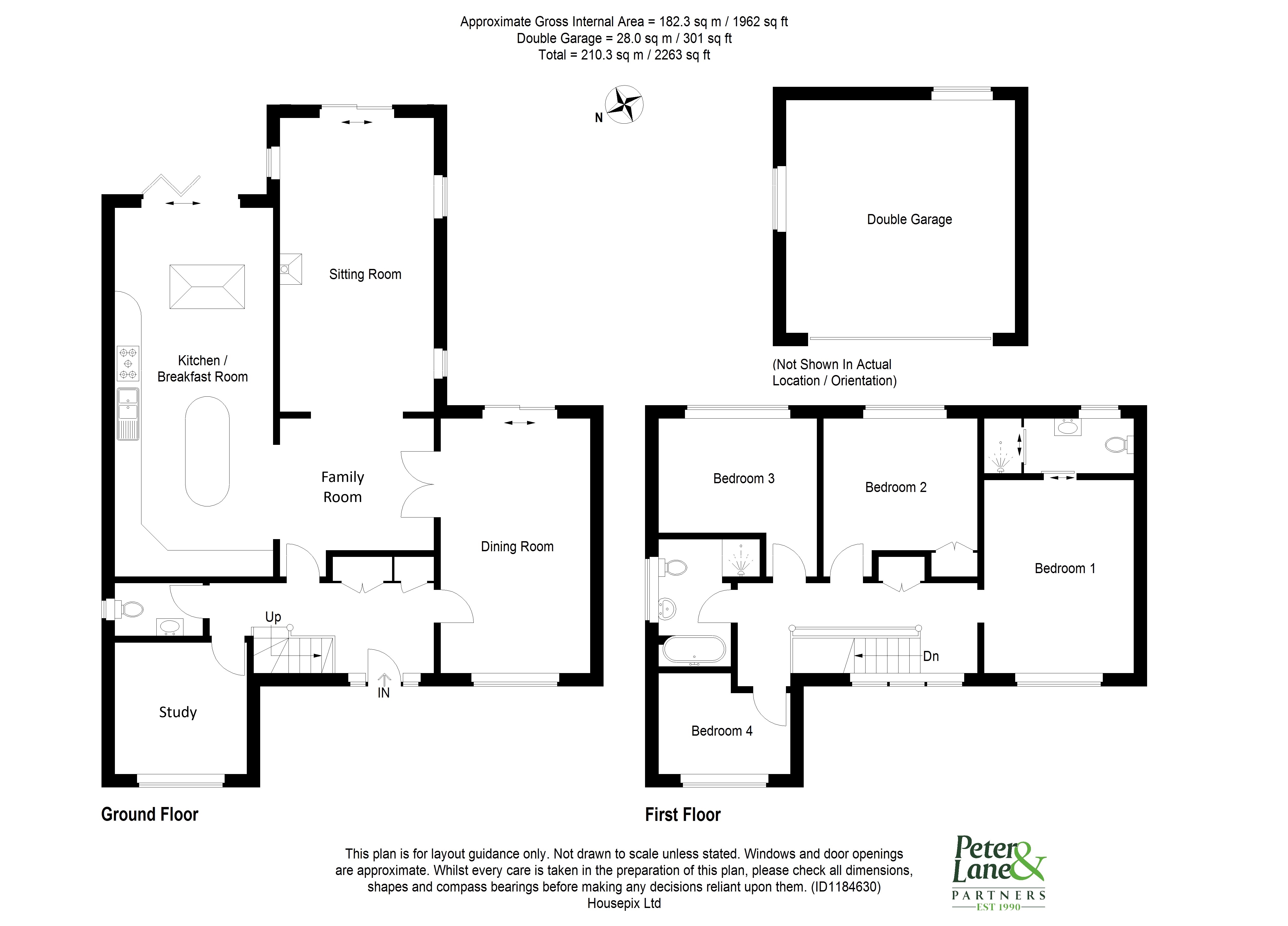 Floorplan for Little Stukeley, Huntingdon