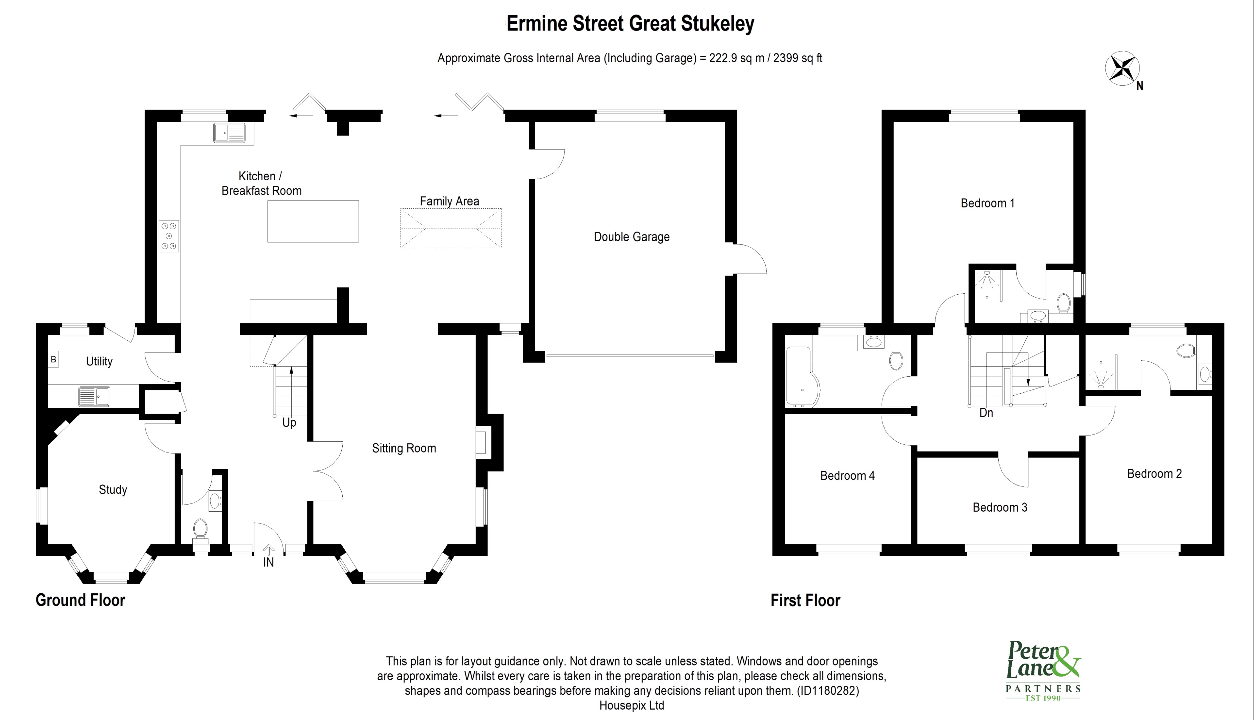 Floorplan for Great Stukeley, Huntingdon