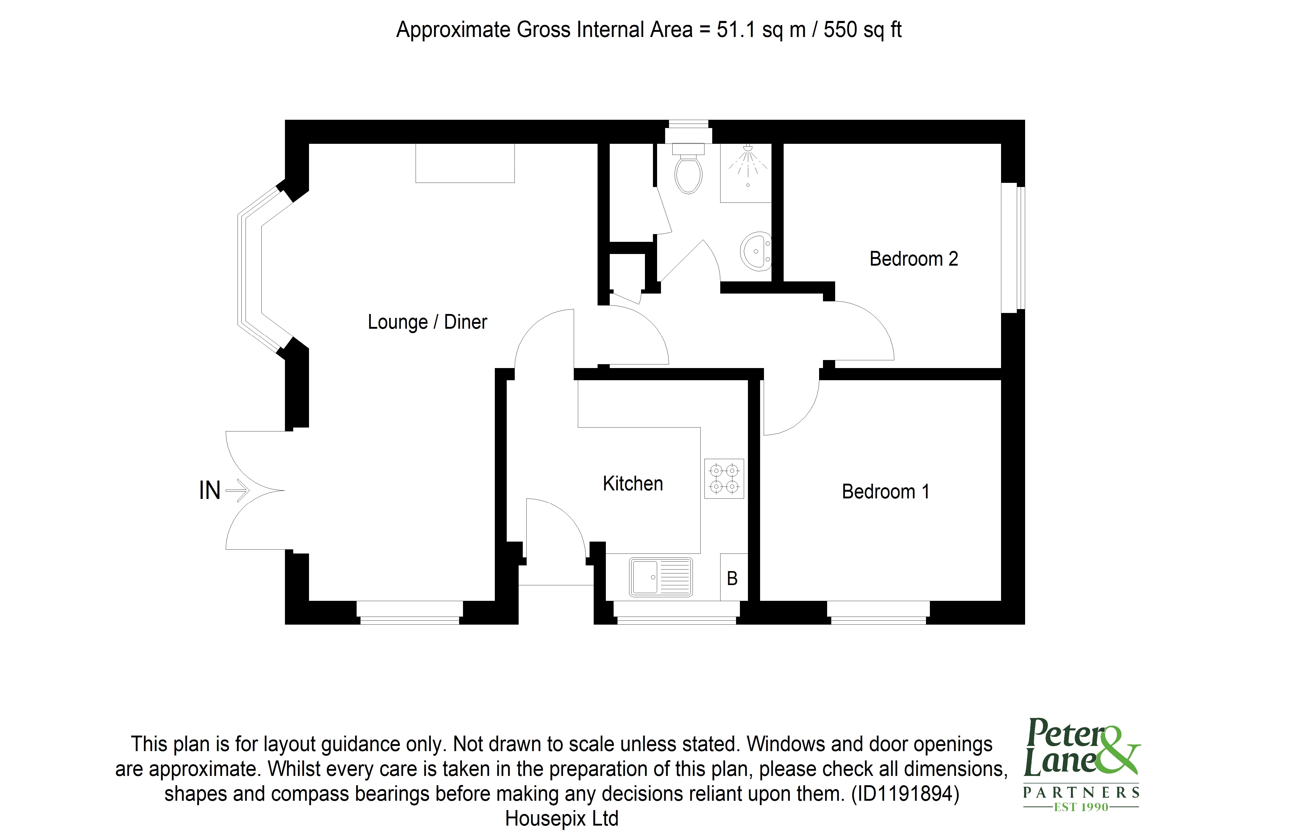 Floorplan for Alconbury, Huntingdon