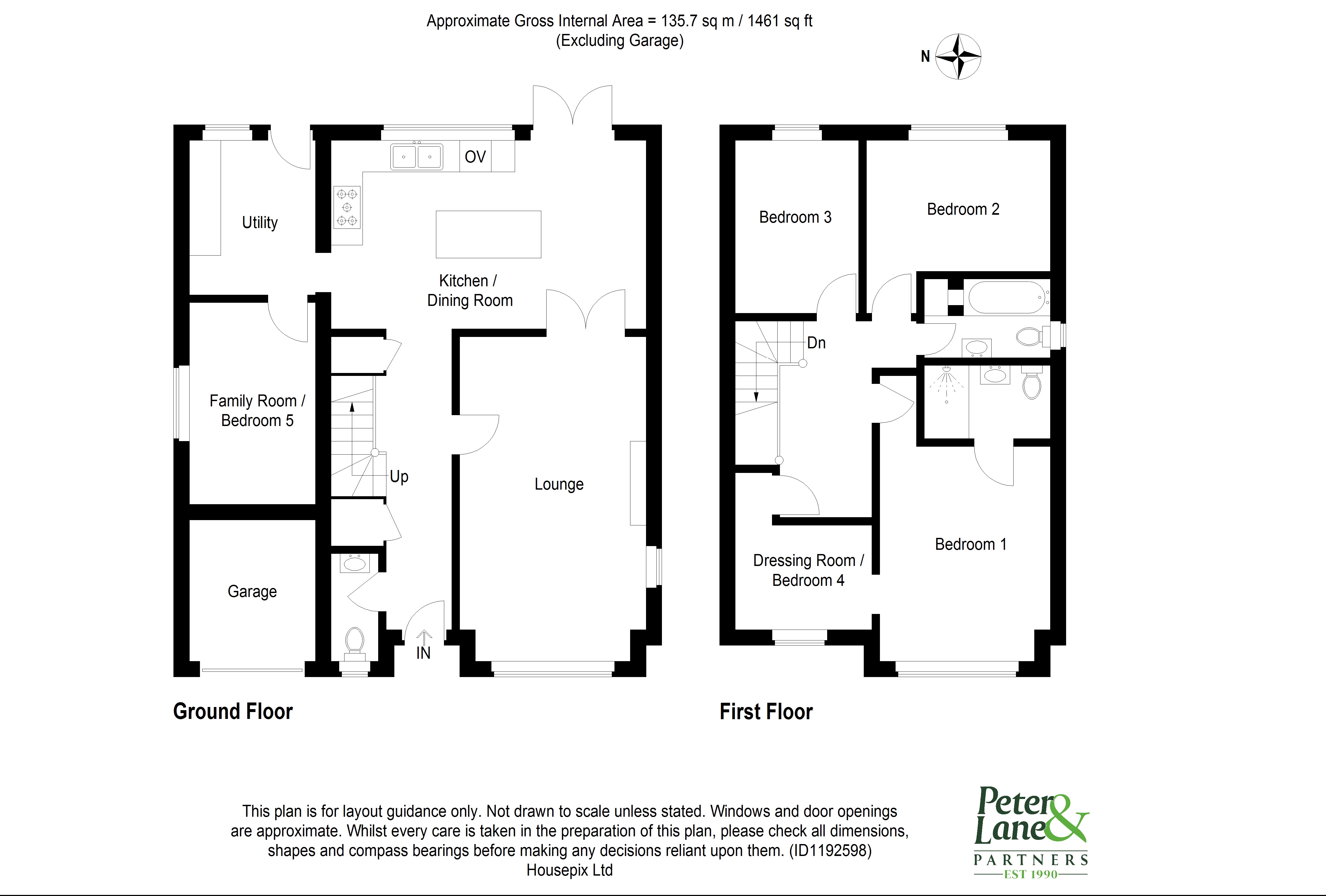 Floorplan for Stilton, Peterborough, Cambridgeshire