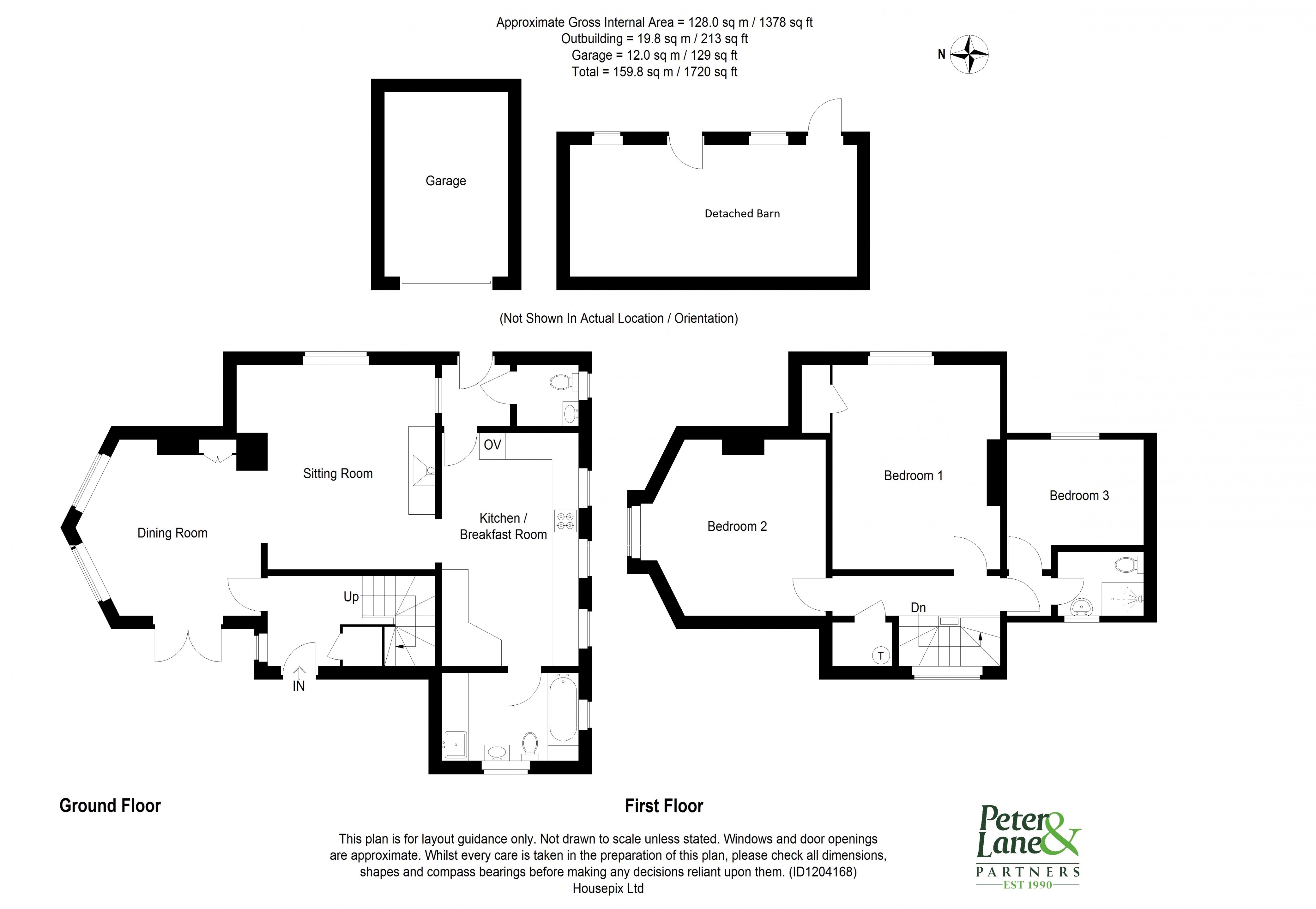 Floorplan for Brampton, Huntingdon