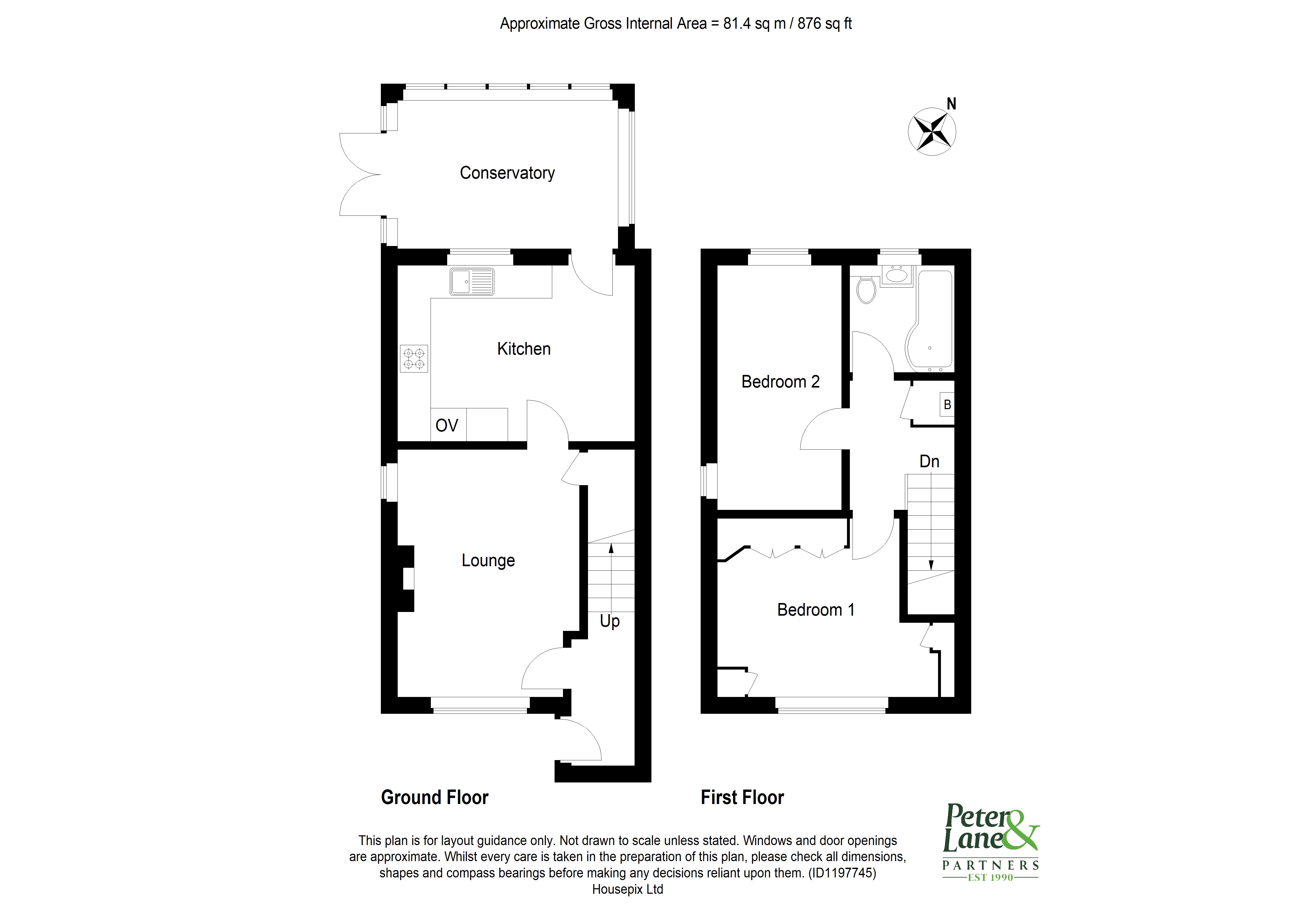 Floorplan for Stilton, Peterborough