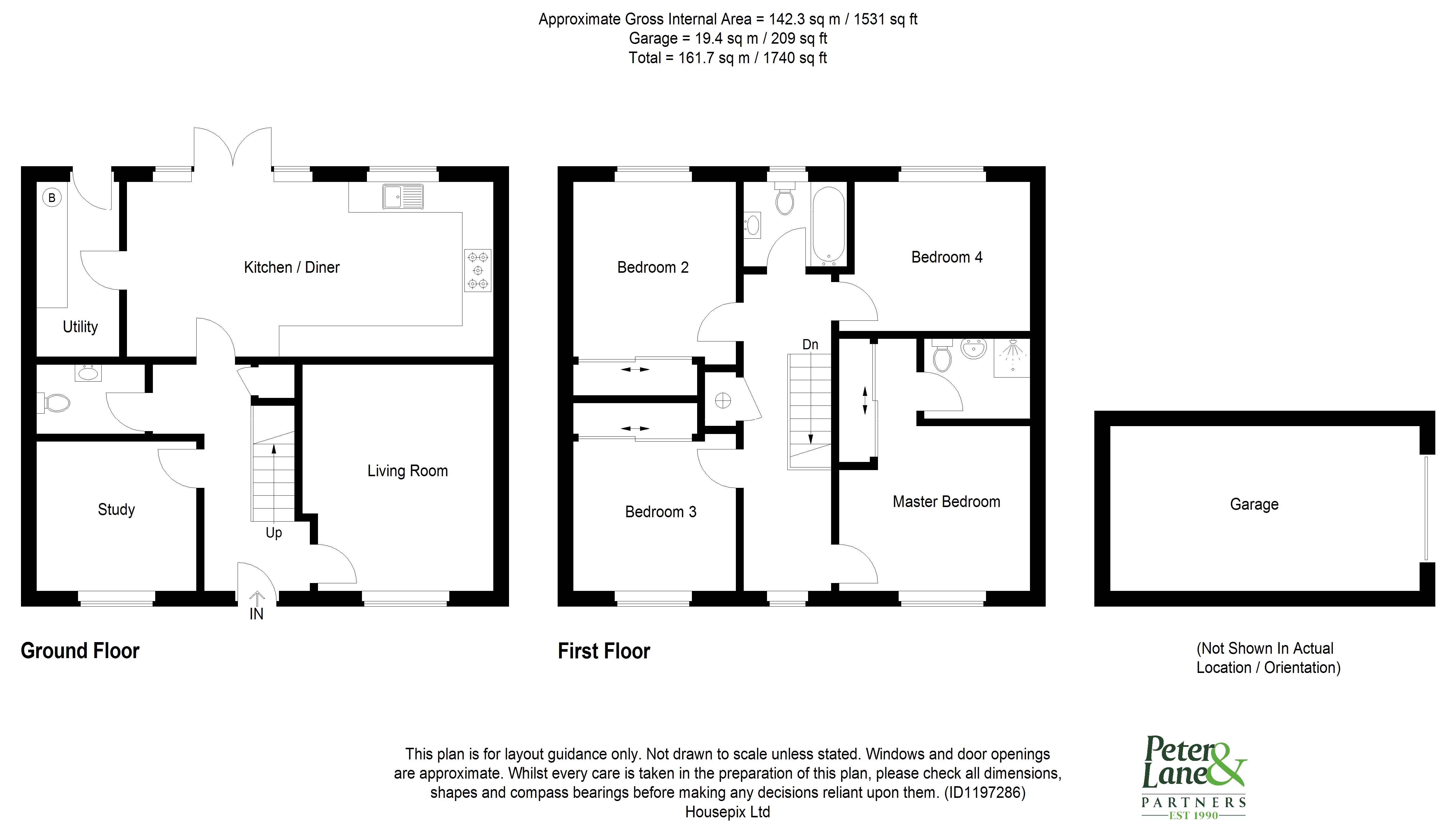 Floorplan for Alconbury Weald, Huntingdon