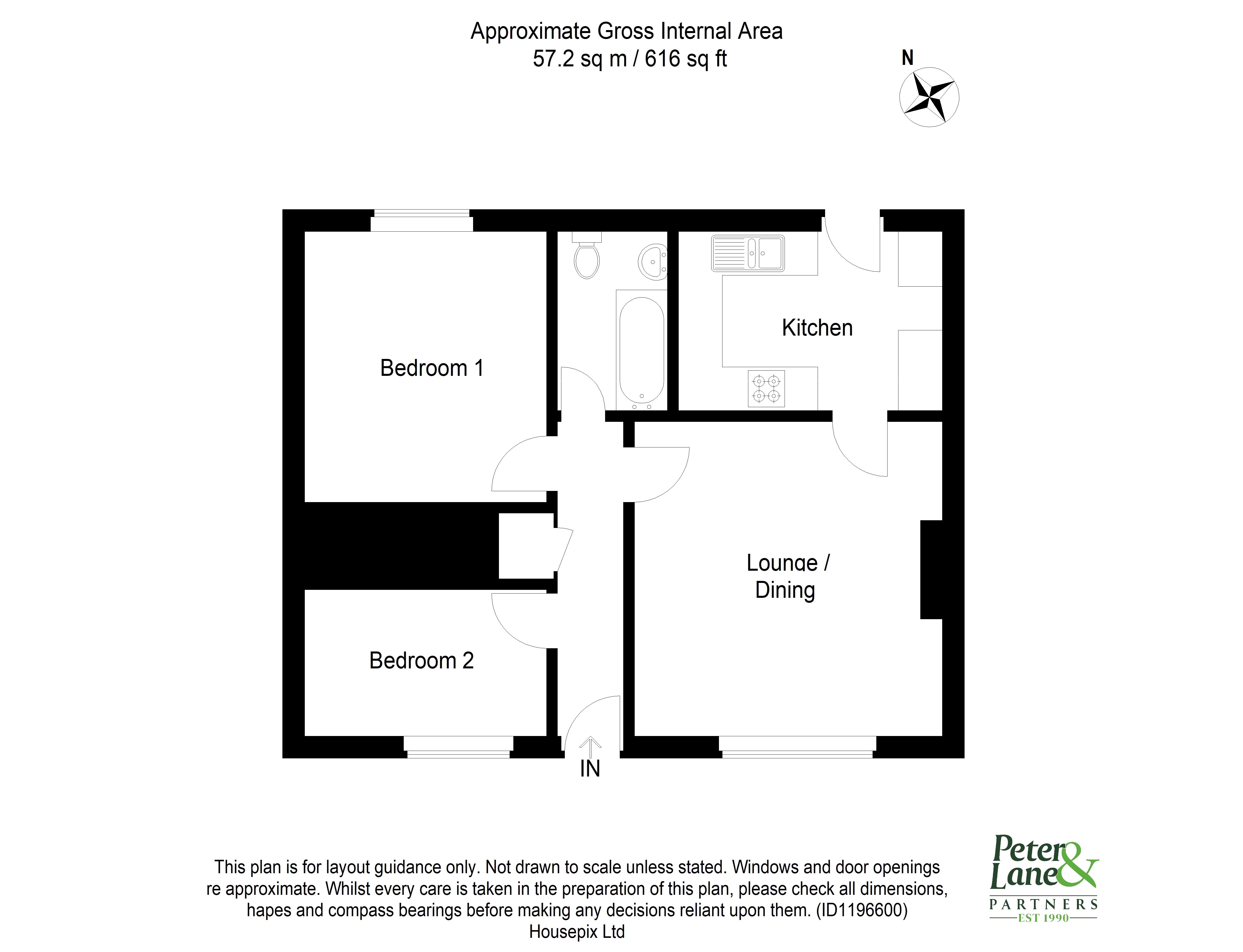 Floorplan for Brampton, Huntingdon