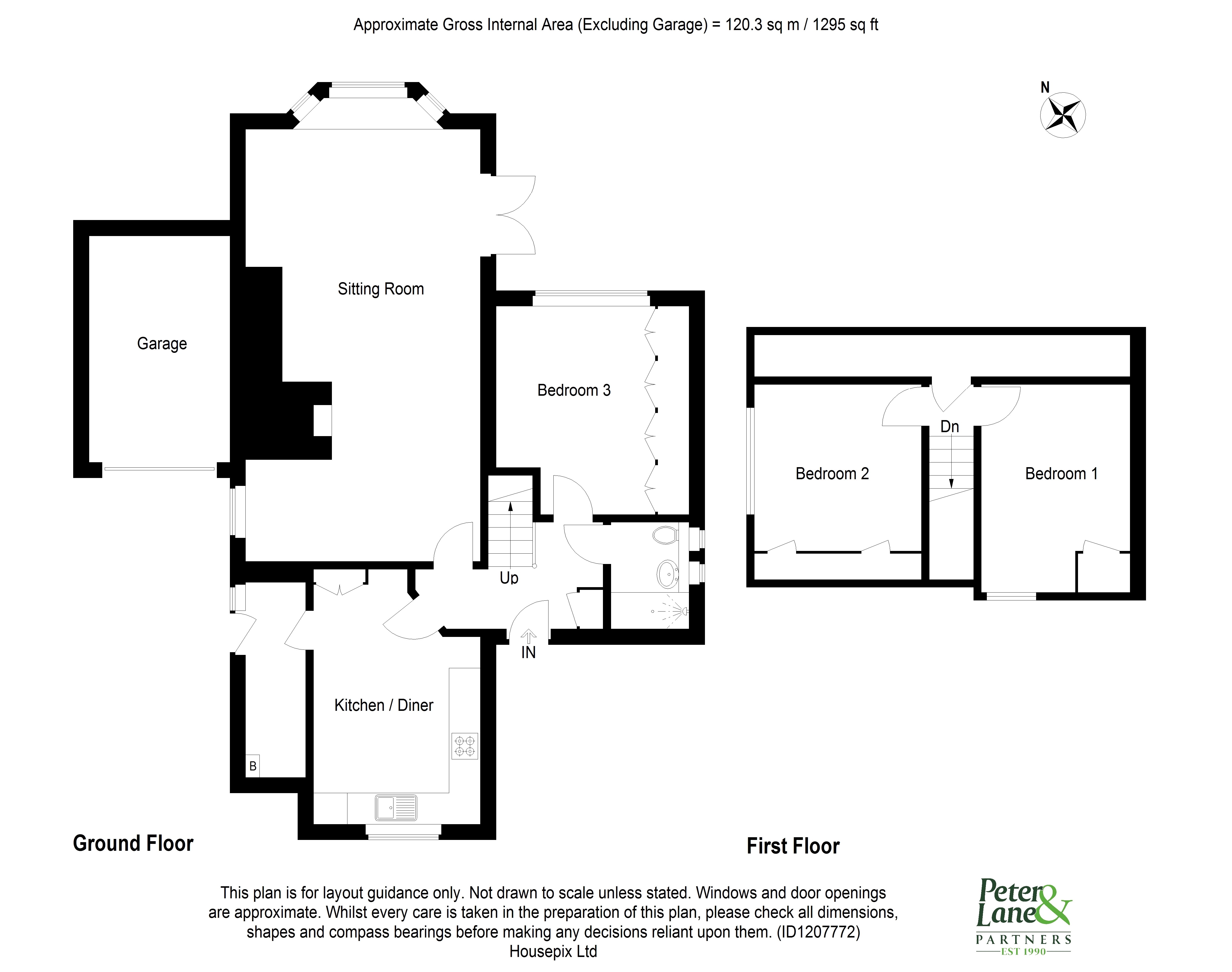Floorplan for St Ives, Huntingdon