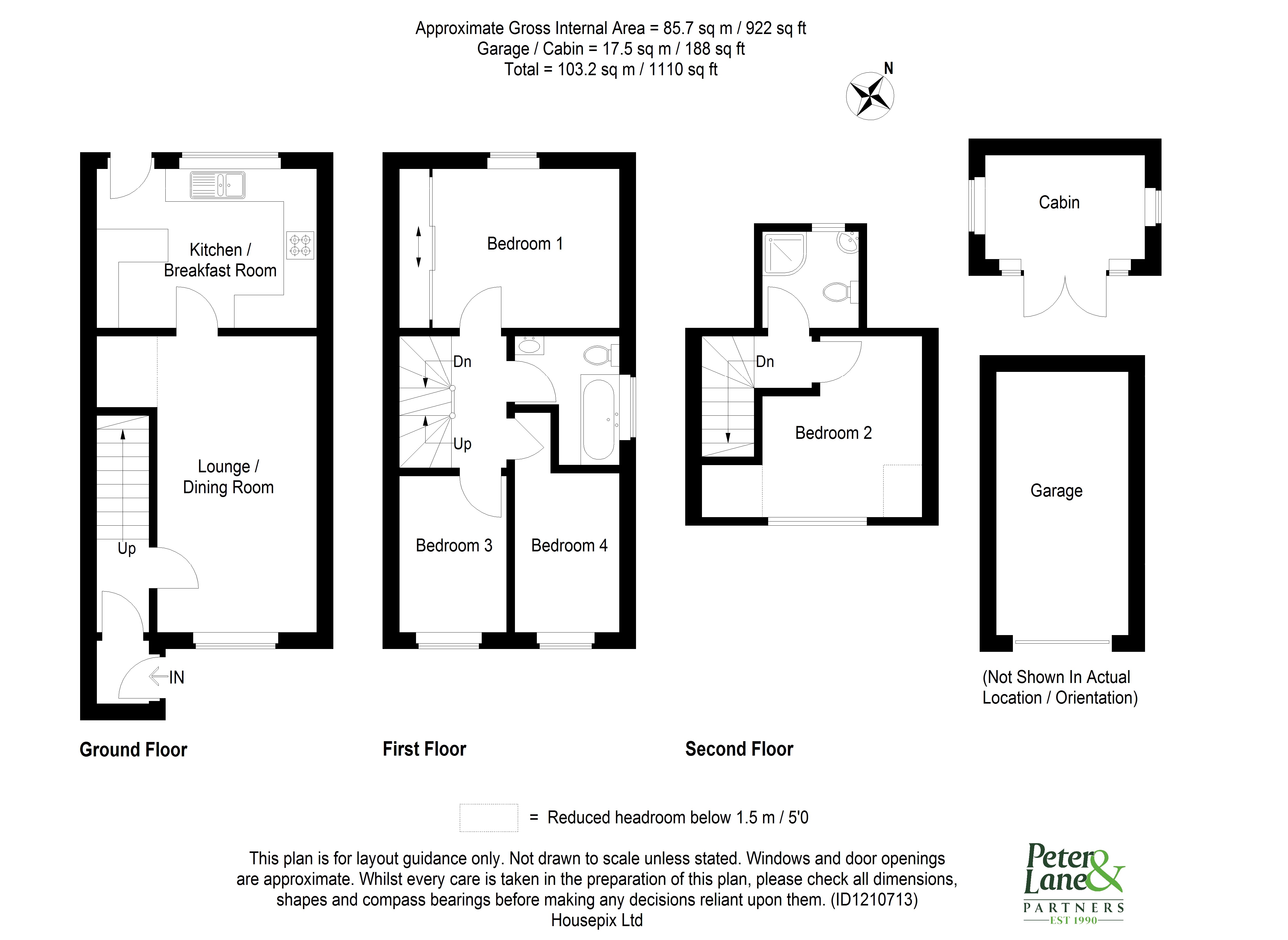 Floorplan for Buckden, St Neots