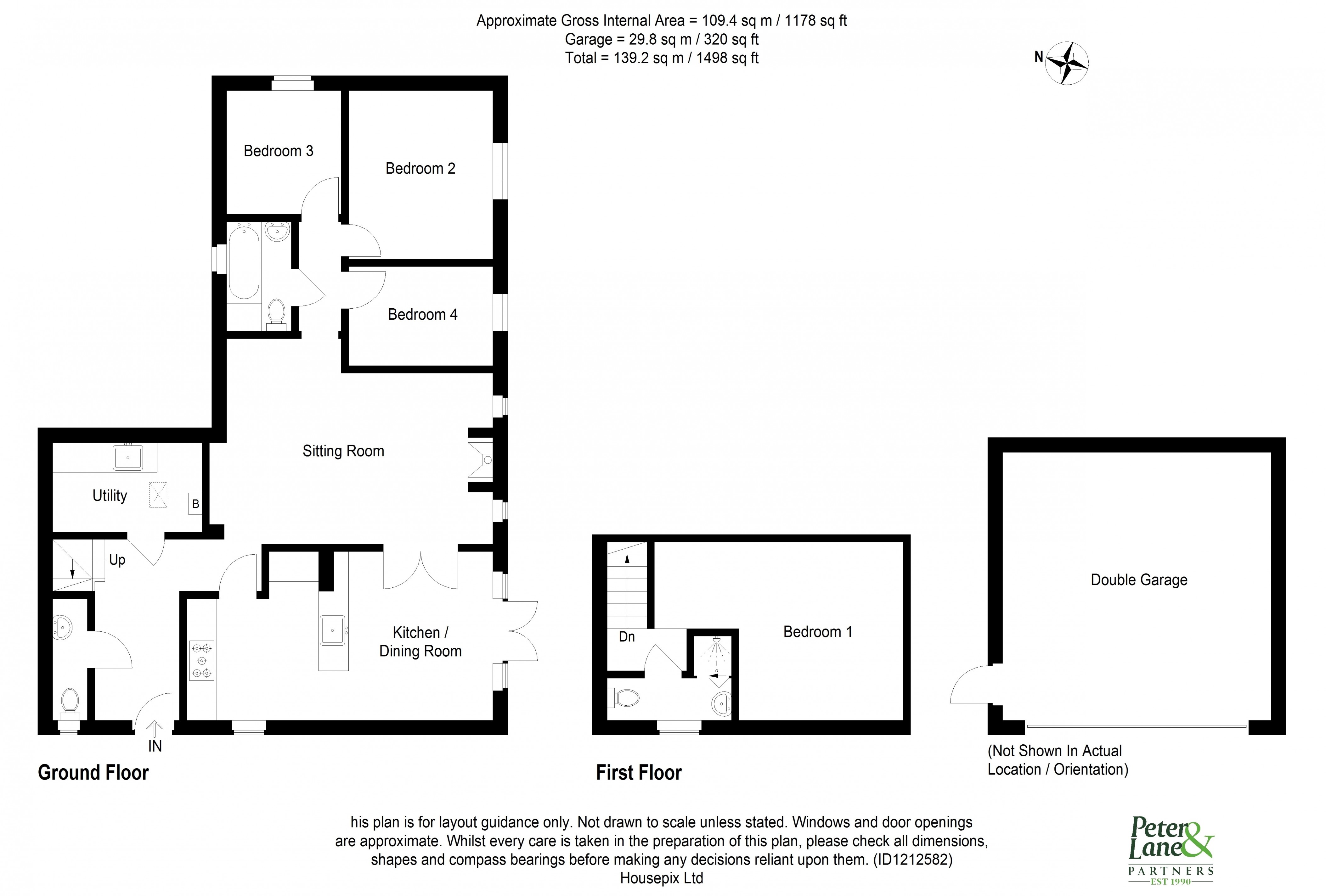 Floorplan for Church Way, Alconbury Weston, Huntingdon