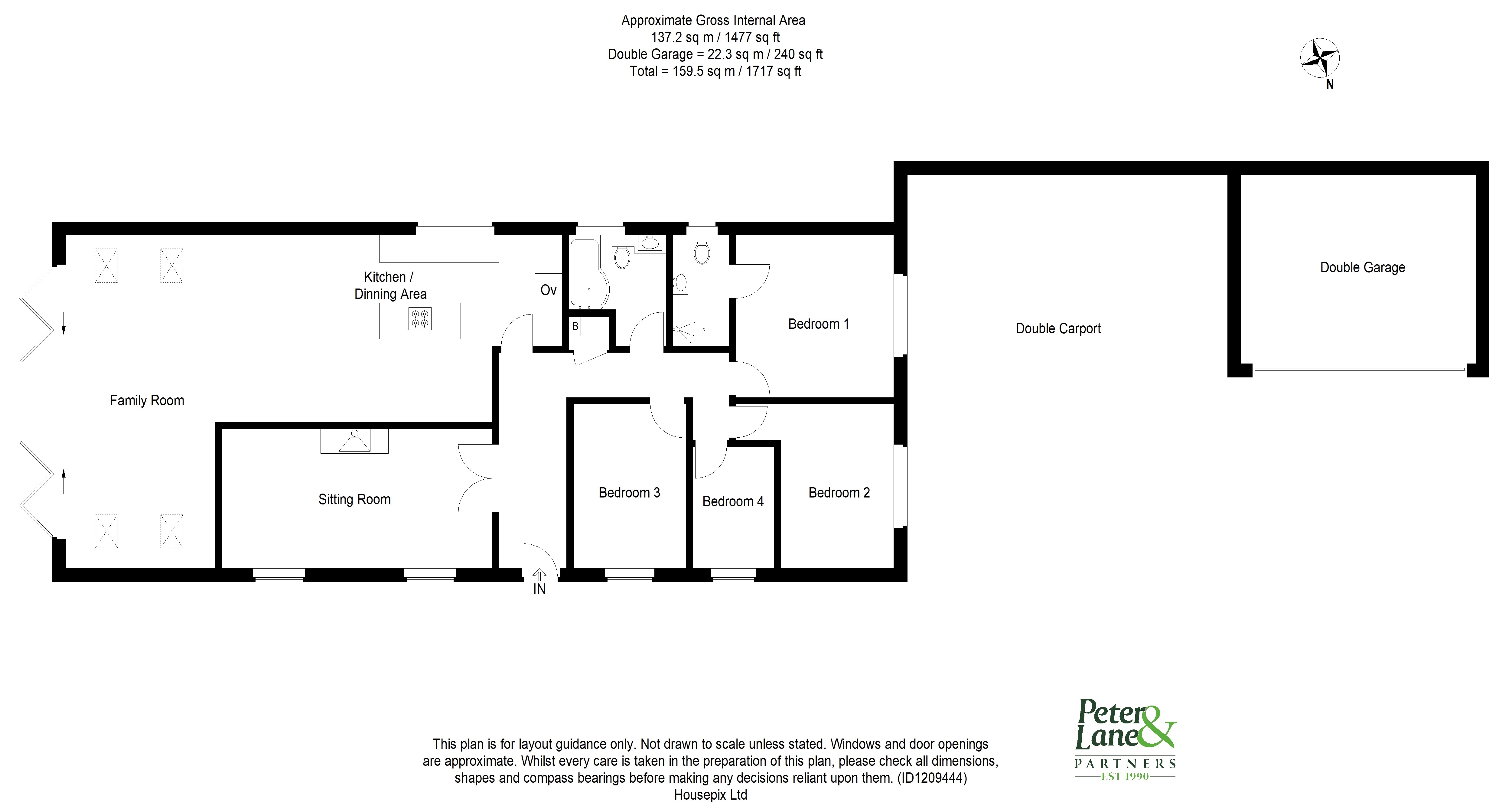 Floorplan for Alconbury, Huntingdon