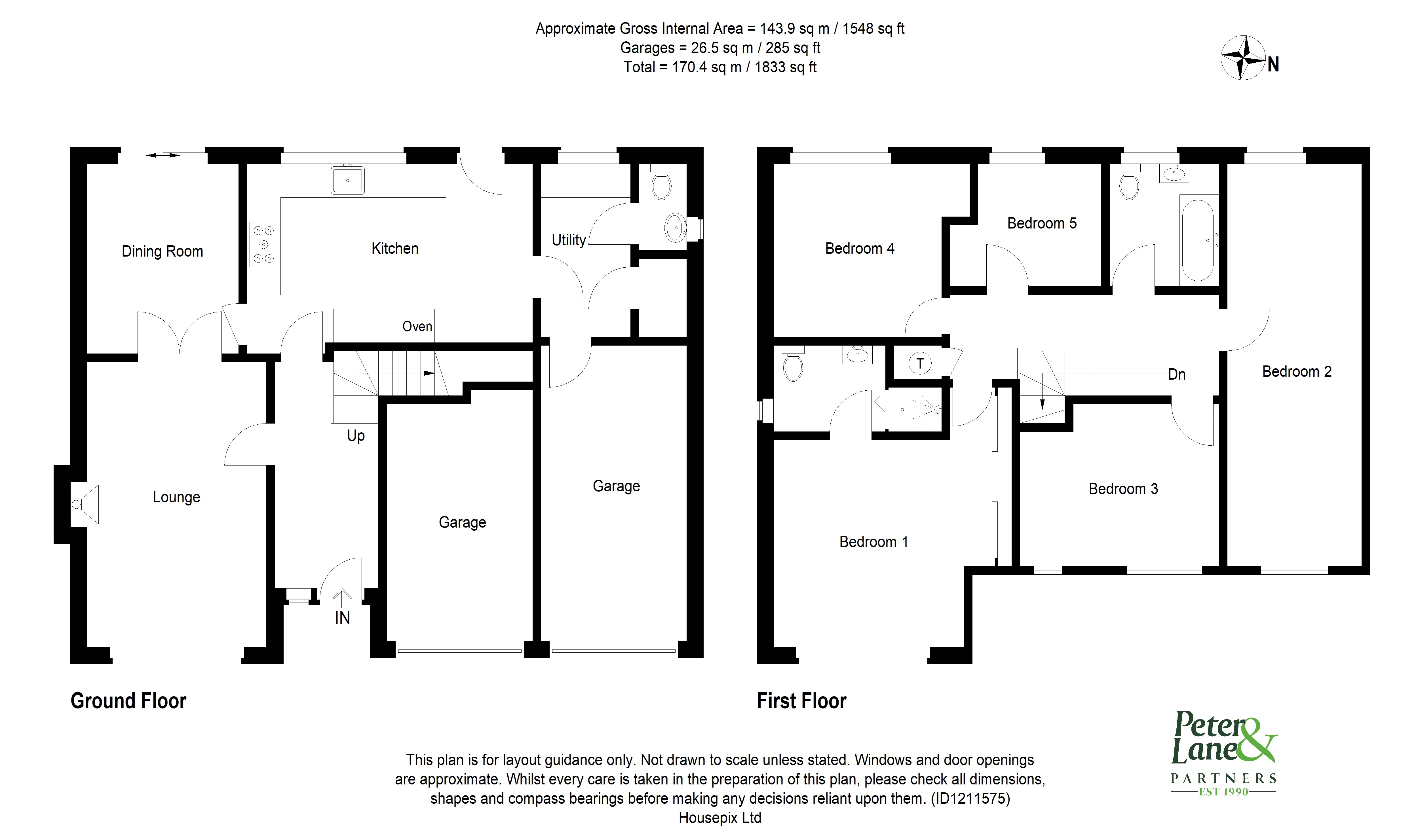 Floorplan for Stukeley Meadows, Huntingdon