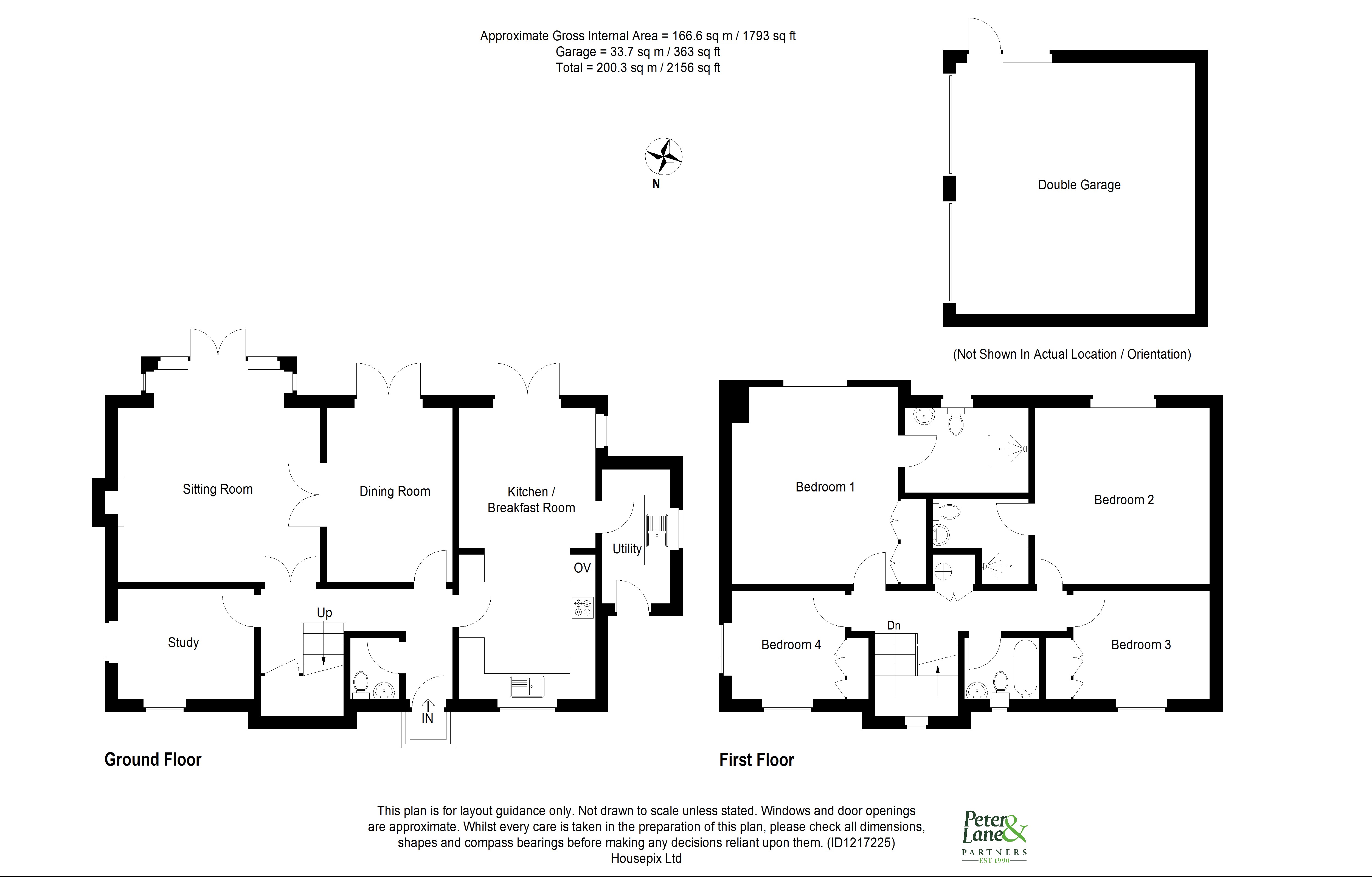 Floorplan for Abbots Ripton, Huntingdon, Cambridgeshire