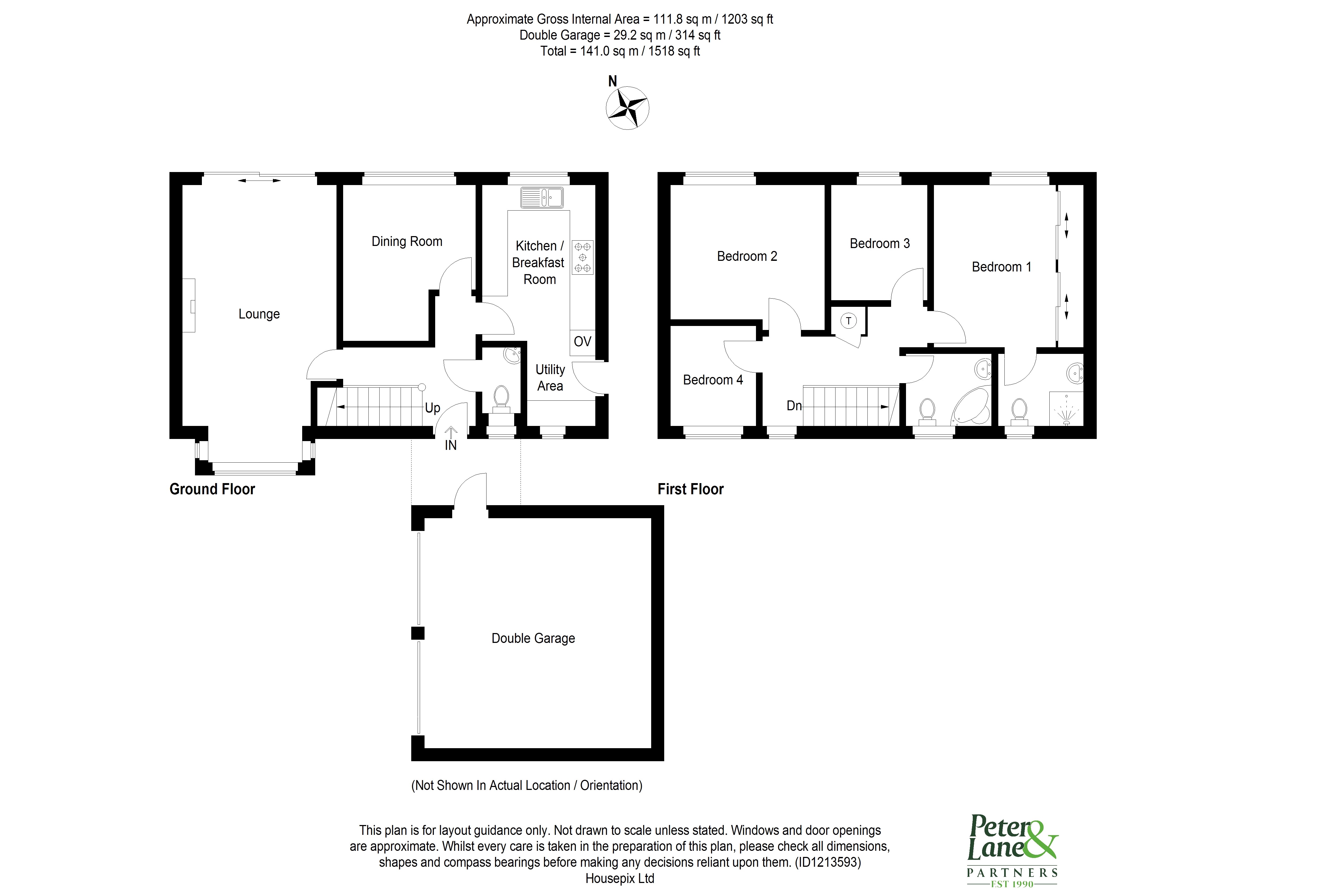 Floorplan for Alconbury, Huntingdon