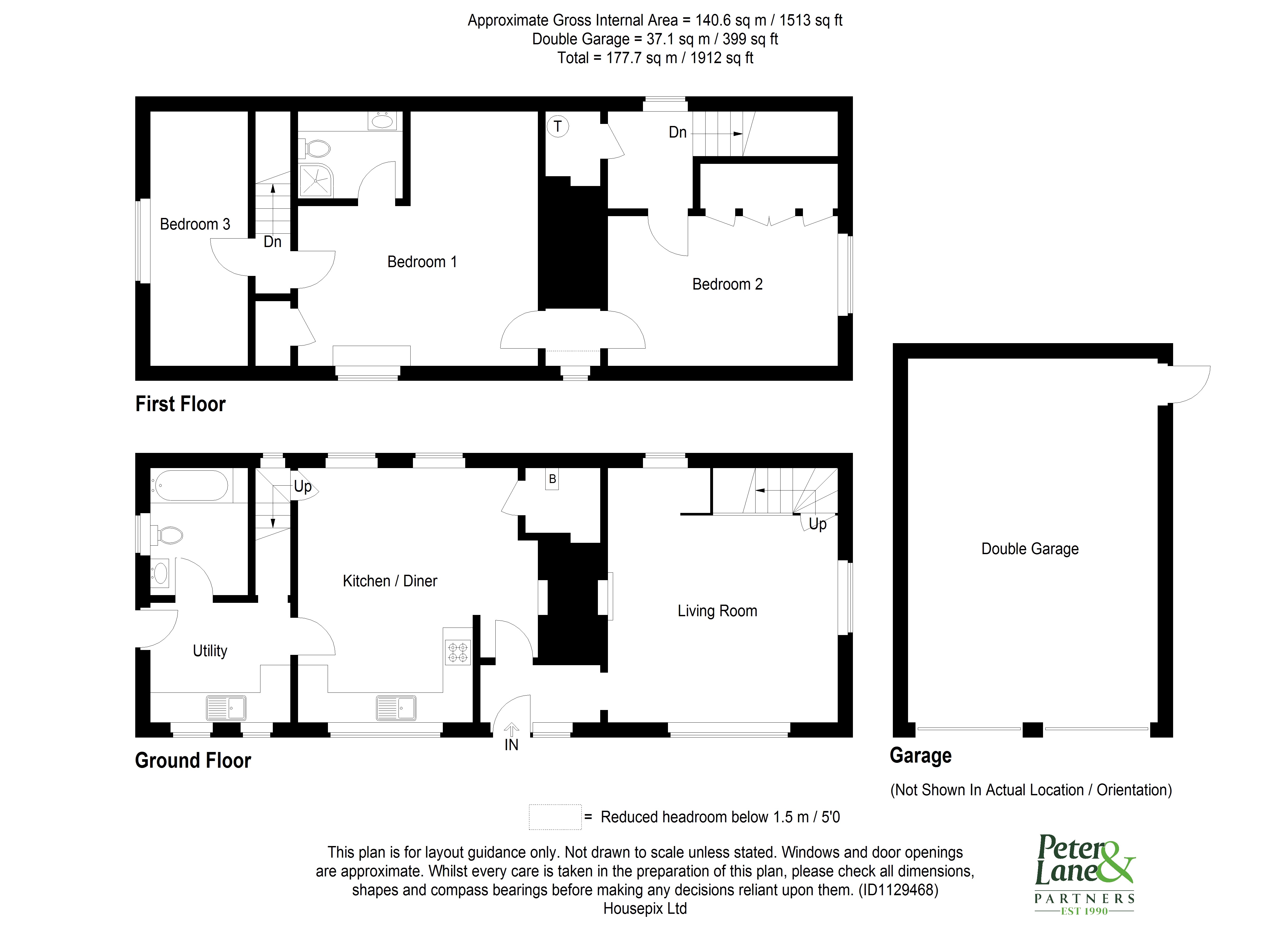 Floorplan for Abbots Ripton, Huntingdon
