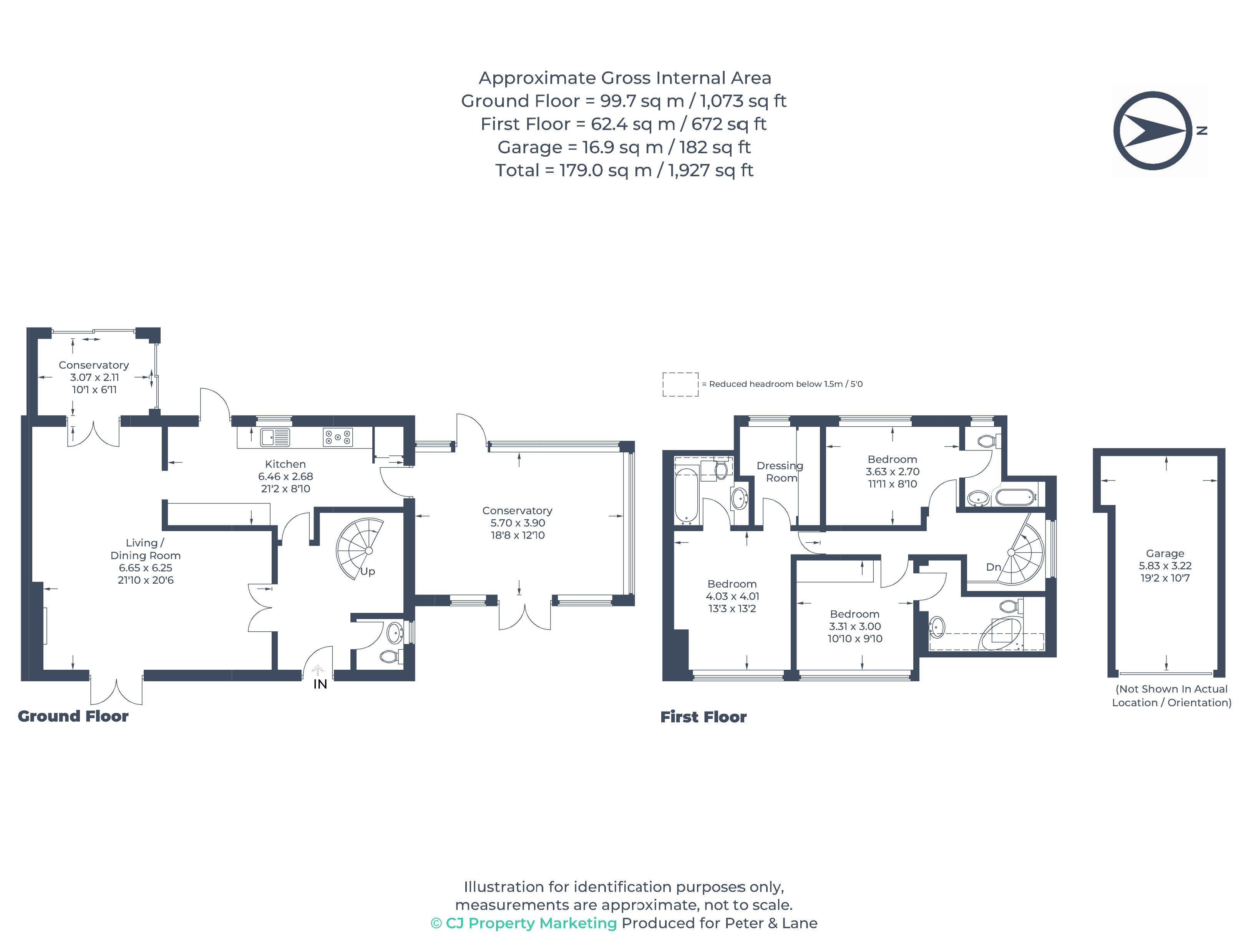 Floorplan for Eaton Ford, St Neots, Cambridgeshire