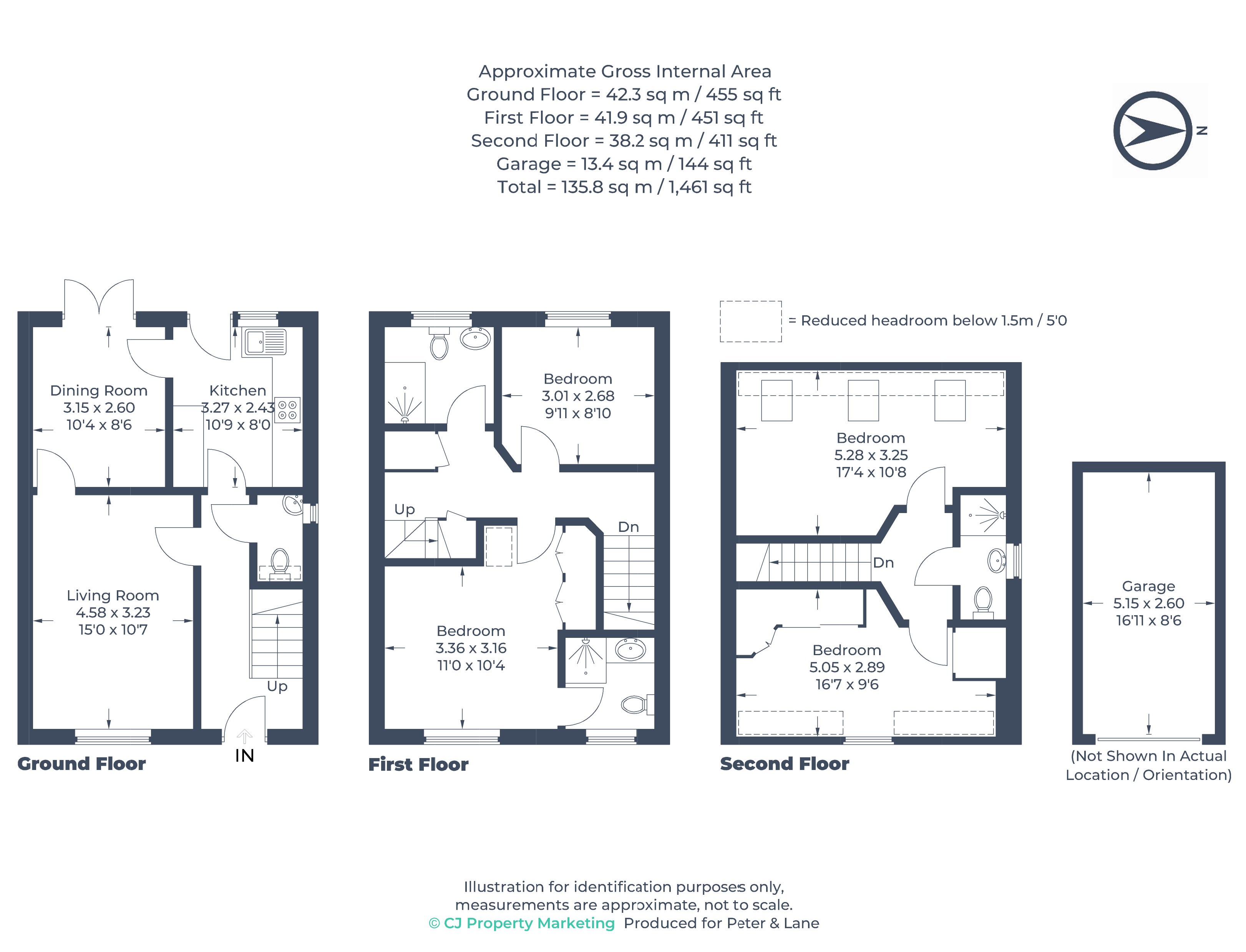 Floorplan for Eynesbury, St Neots, Cambridgeshire