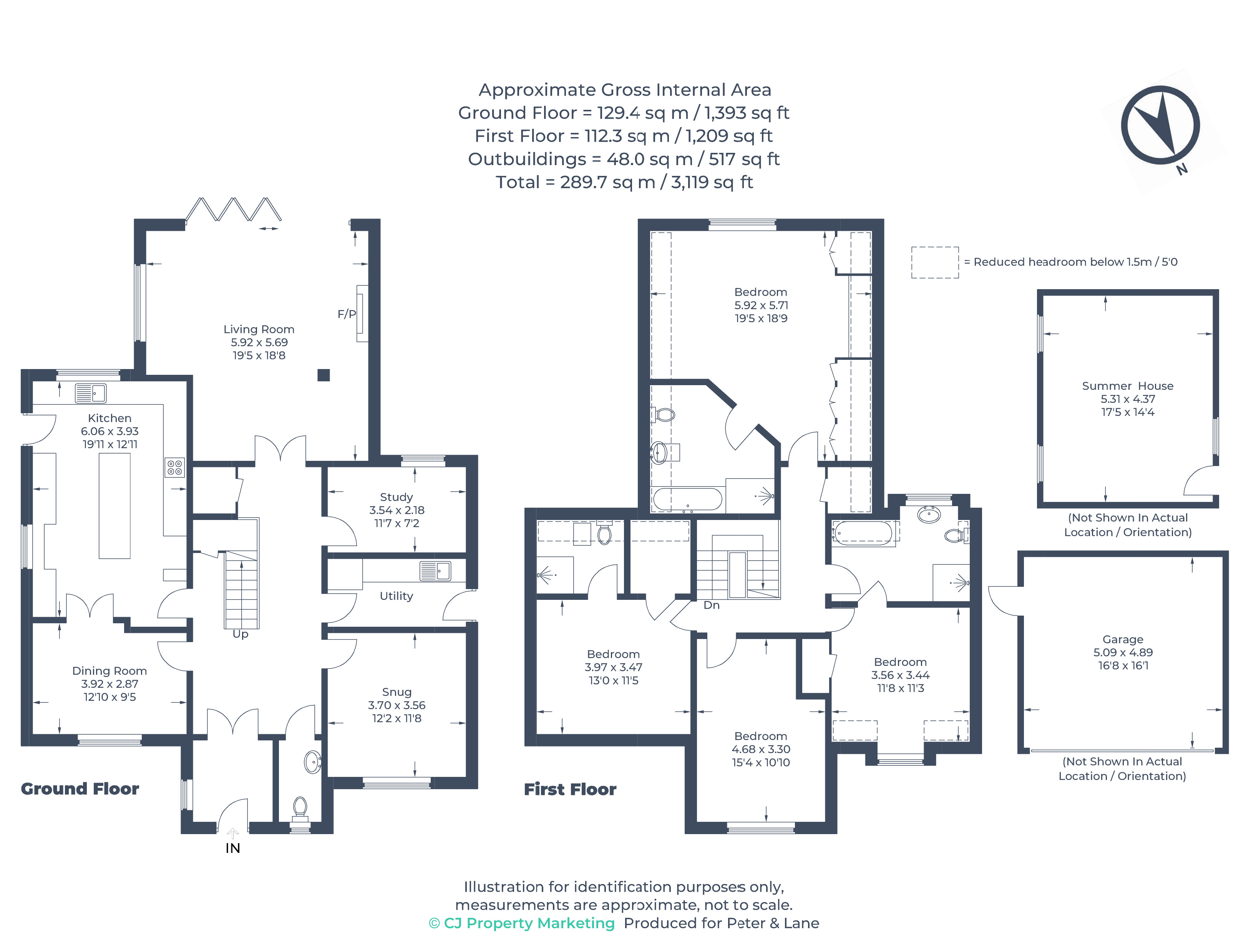 Floorplan for Eaton Ford, St Neots, Cambridgeshire