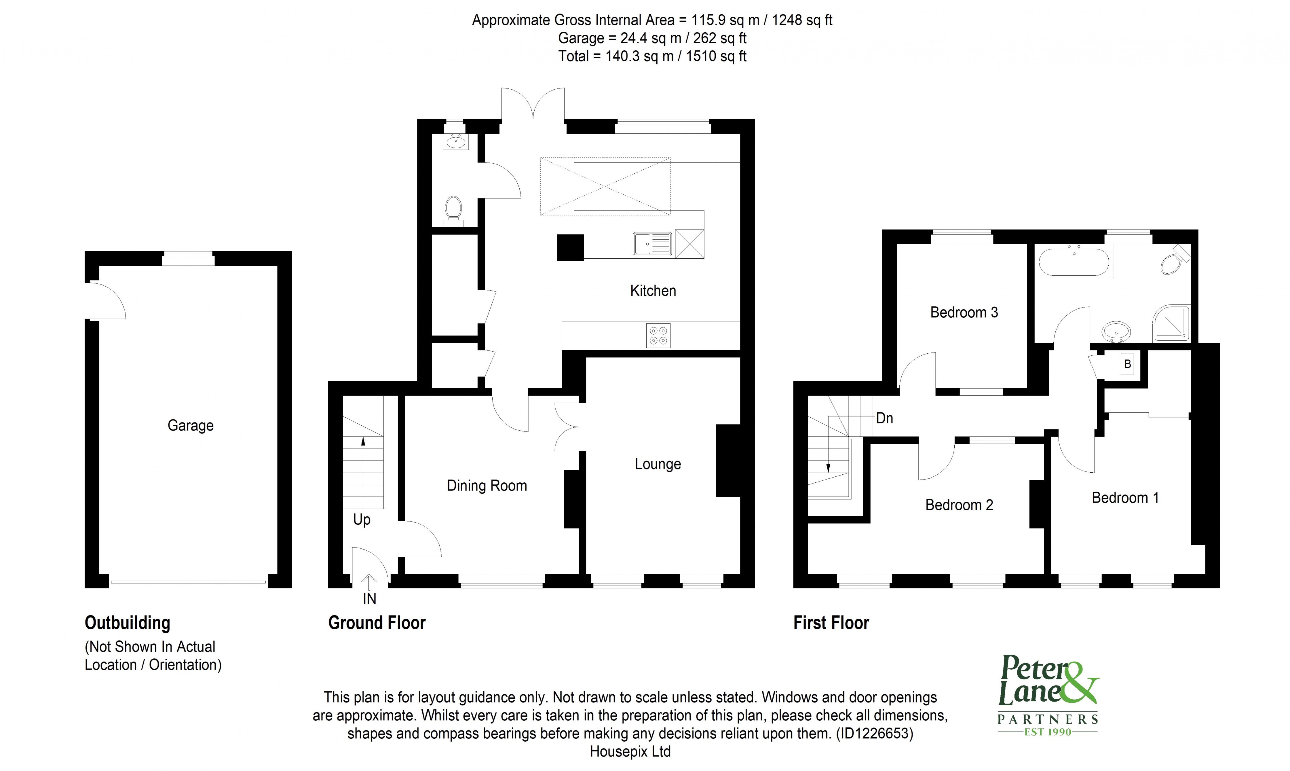 Floorplan for Earith, Huntingdon